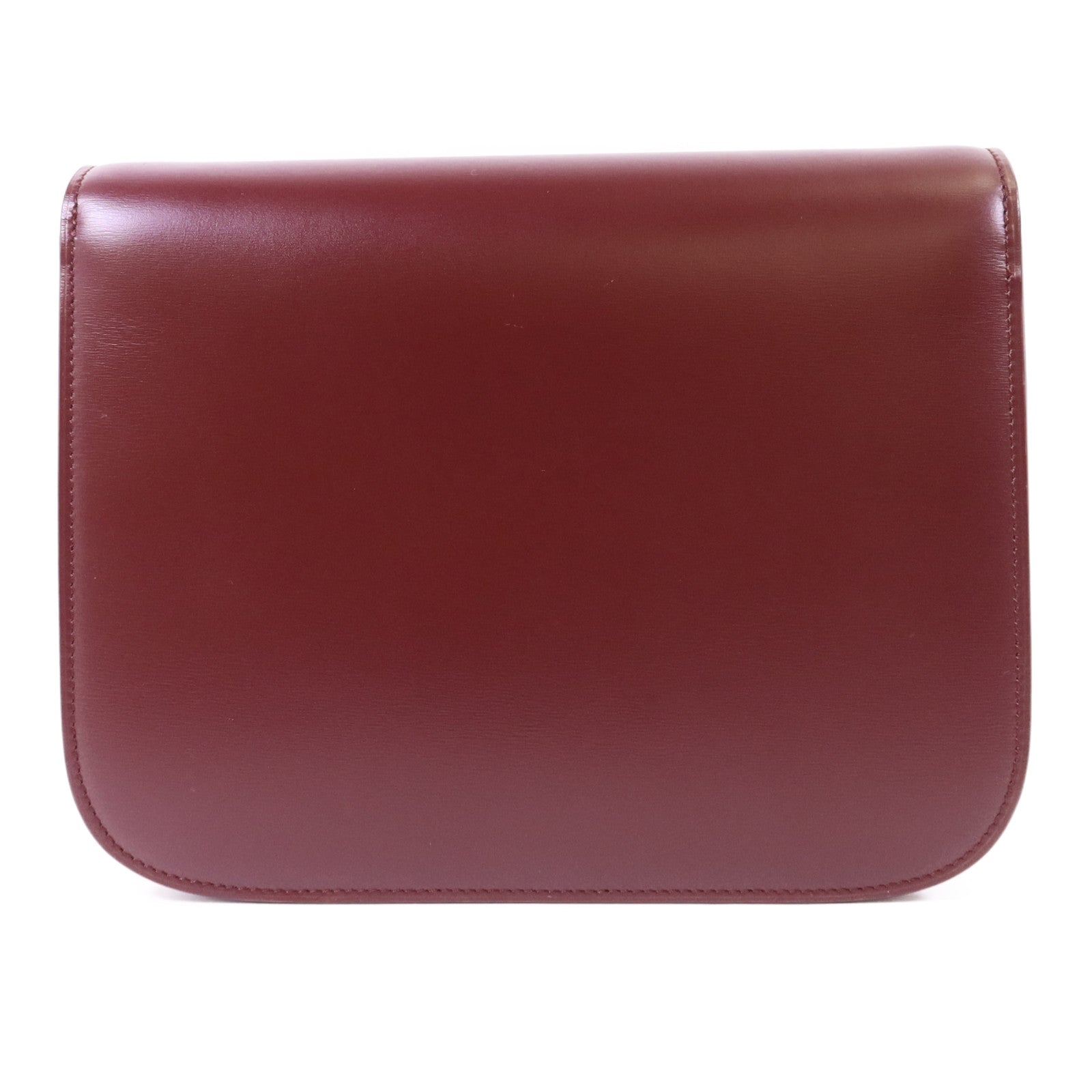 CELINE 牛皮皮革Shoulder Bag金扣肩背袋