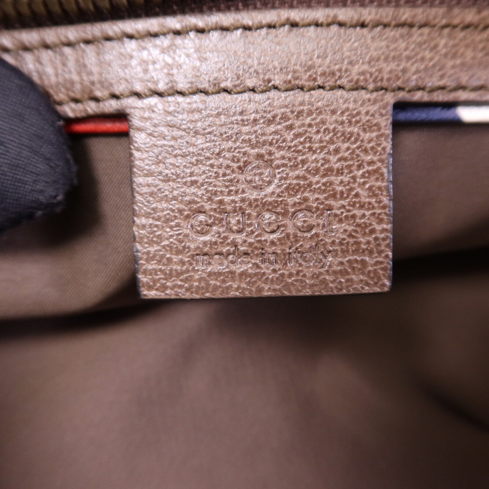 GUCCI 塗層帆布Supreme Courier Backpack金扣背包