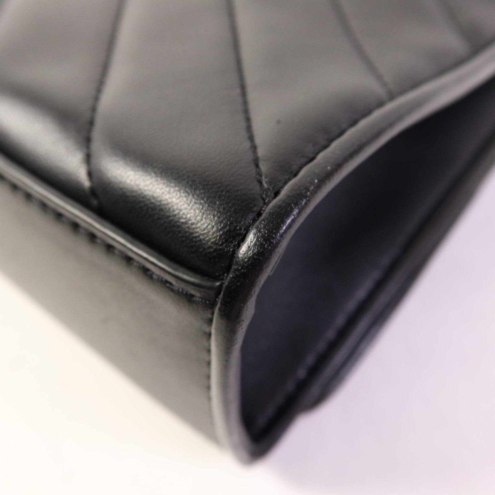 羊皮皮革Chain Shoulder Bag金扣鏈帶肩背袋