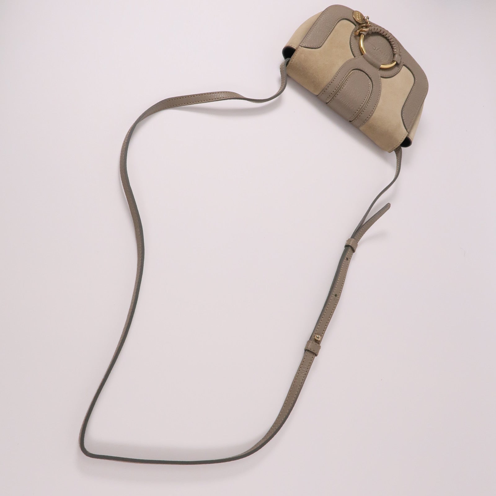 SEE BY CHLOE 牛皮/麂皮皮革Shoulder Bag肩背袋