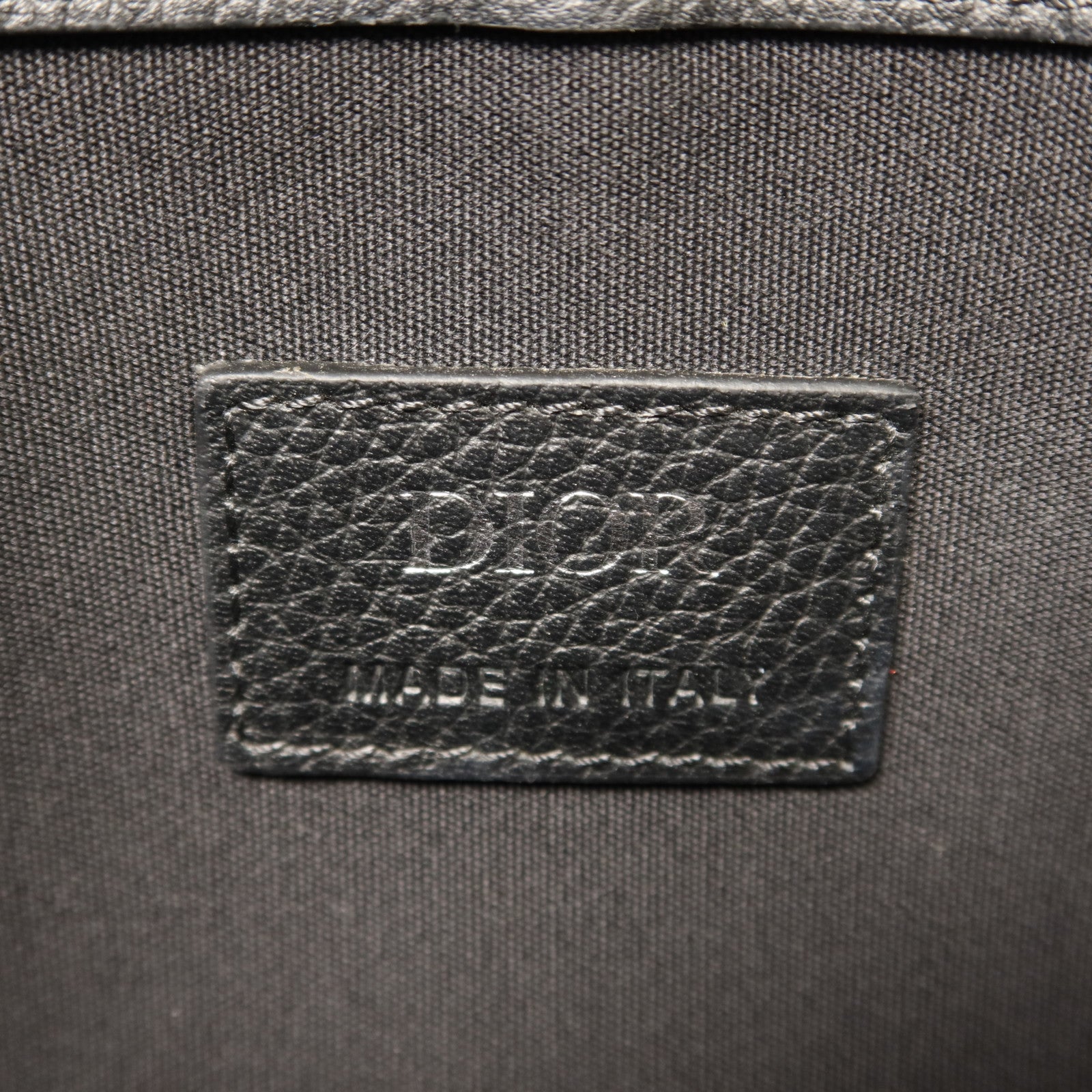 Dior 帆布Oblique Waist/Body Bag銀扣腰包