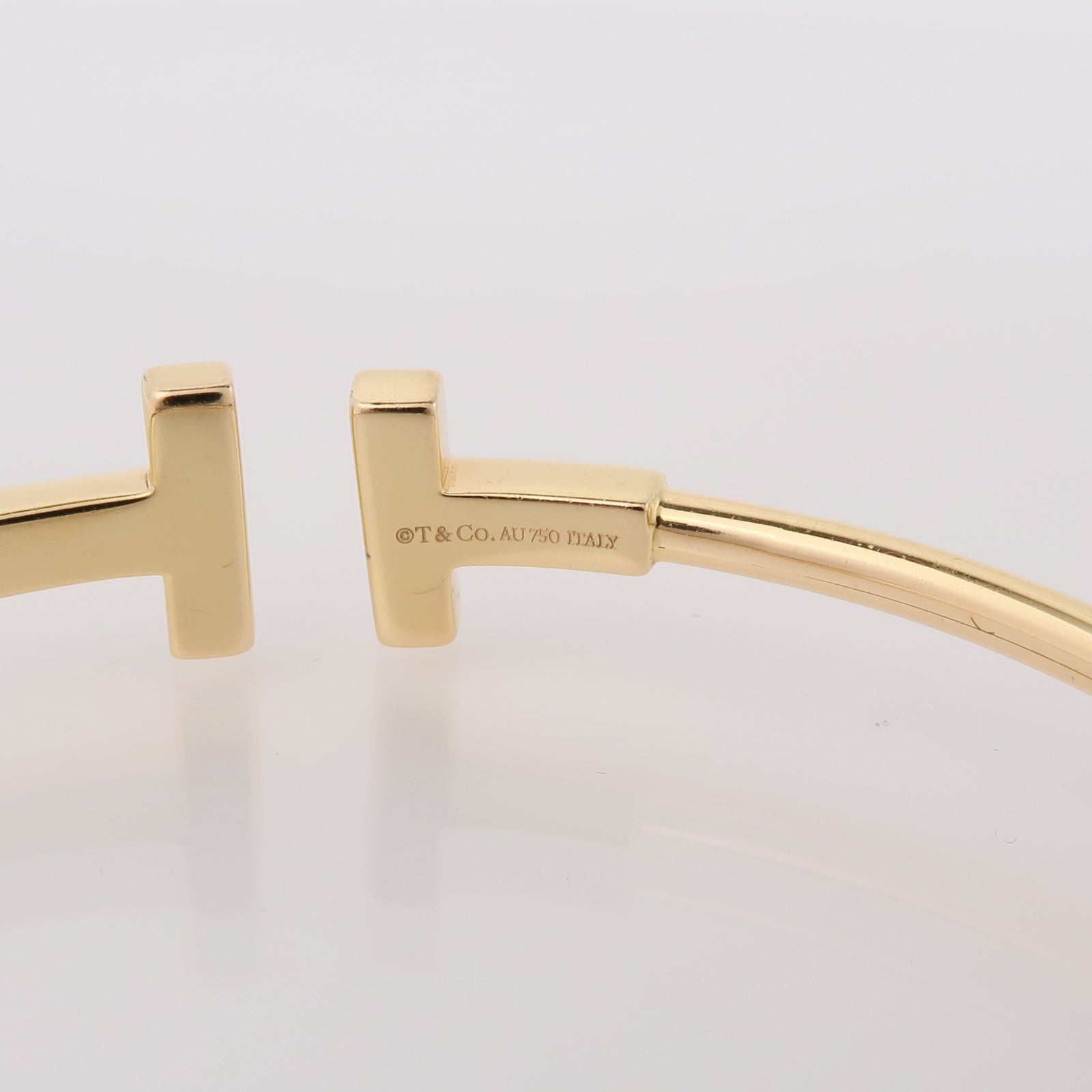 TIFFANY＆CO 18K玫瑰金T Wire Bracelet手鐲