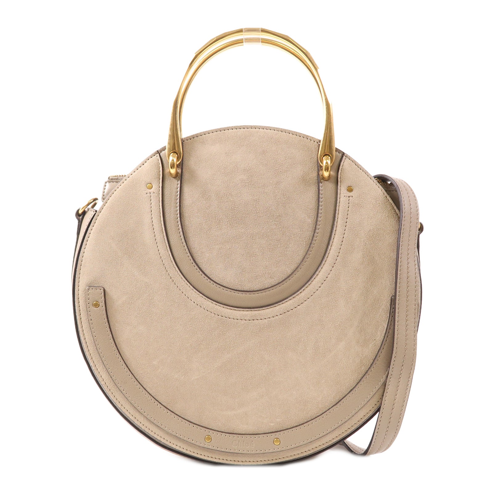 Chloe 牛皮皮革Pixie Bag金扣手挽肩背兩用袋