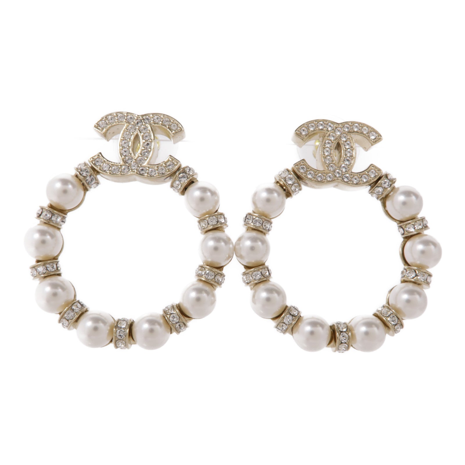 CHANEL PVC/金屬Earrings耳環
