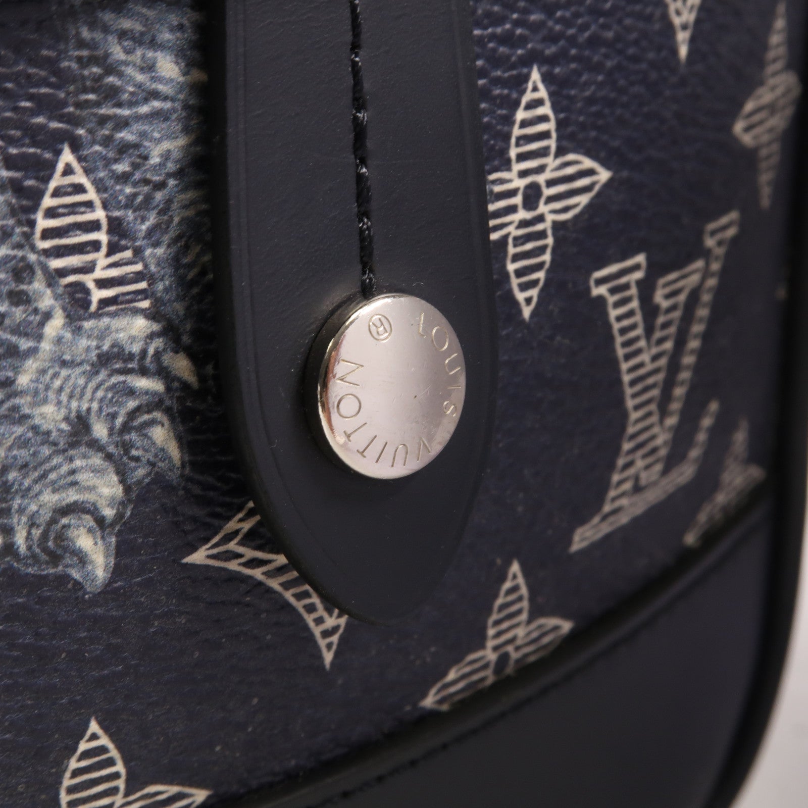 LOUIS VUITTON Monogram Savannah Messenger BB銀扣肩背袋