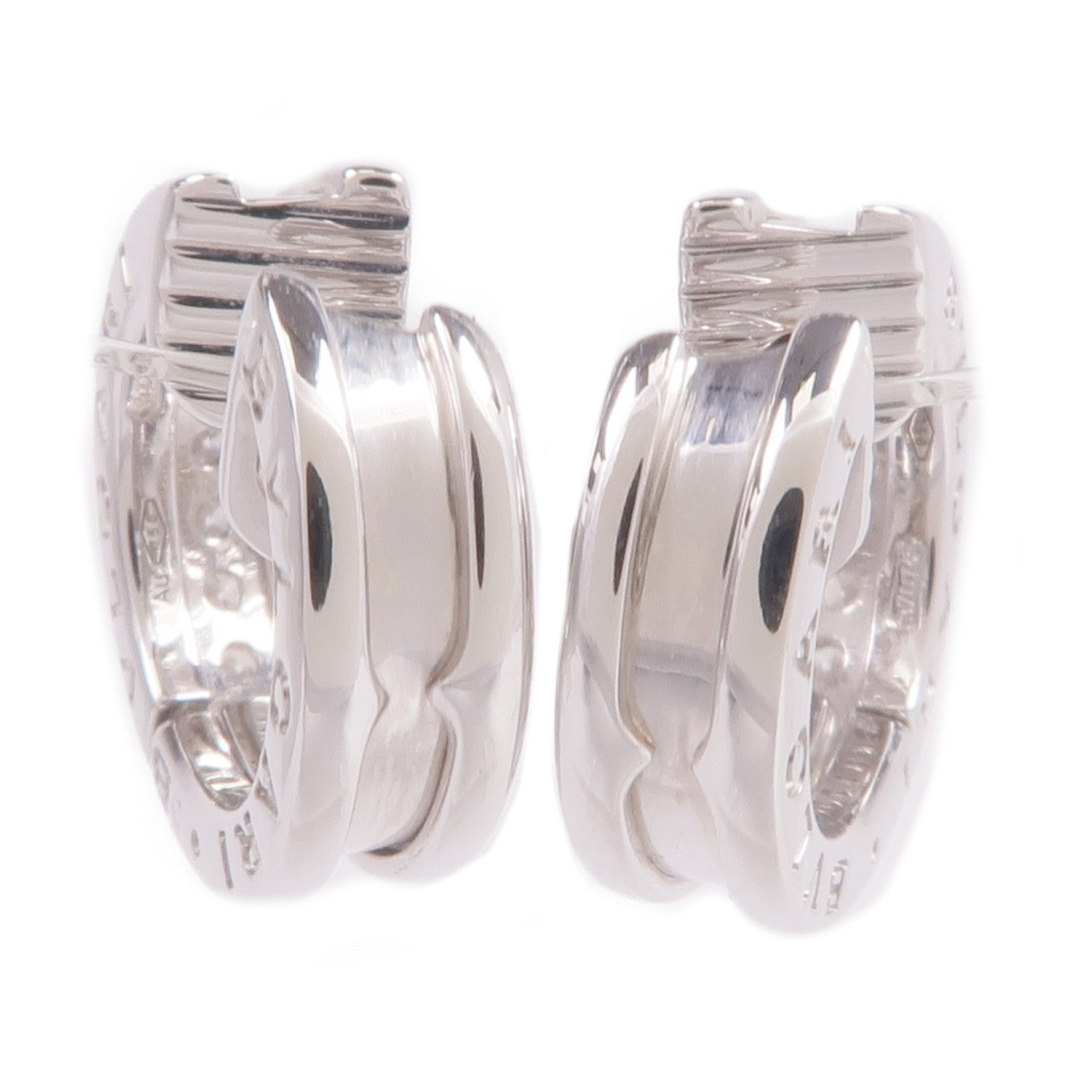 BVLGARI 18K白金B.zero1 Earrings鑽石耳環
