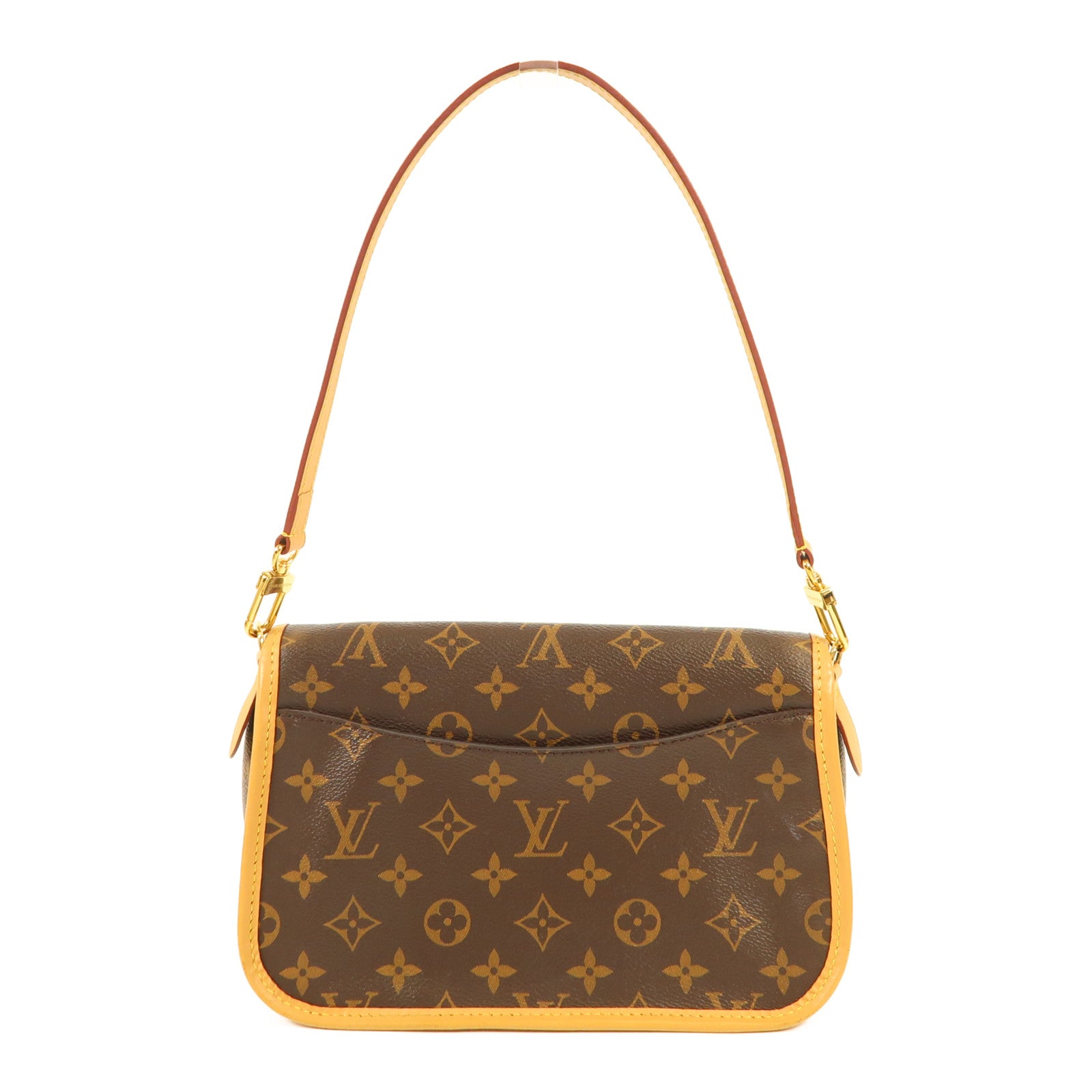 LOUIS VUITTON Monogram Diane金扣手挽肩背兩用袋