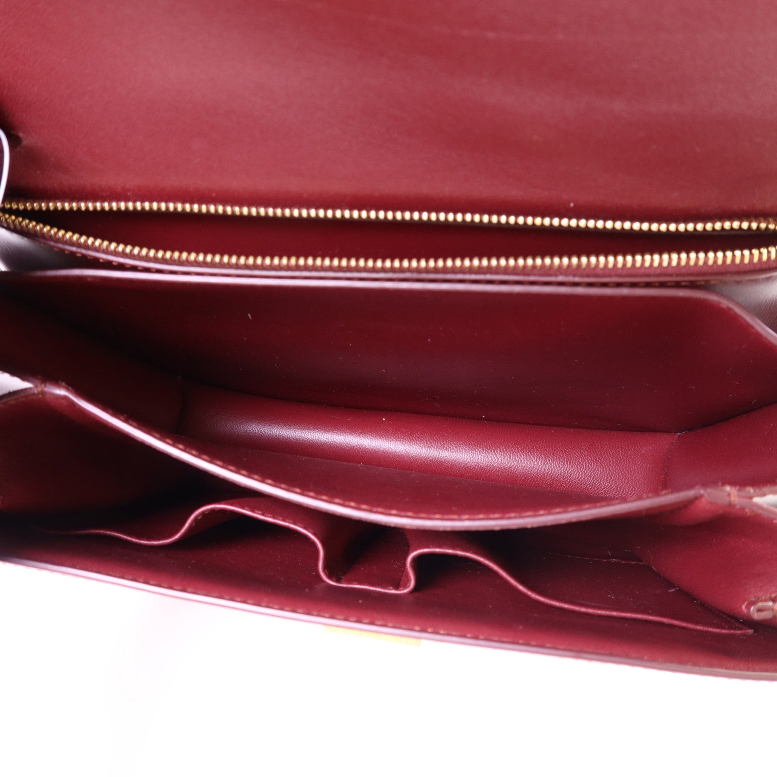 CELINE 牛皮皮革Shoulder Bag金扣肩背袋