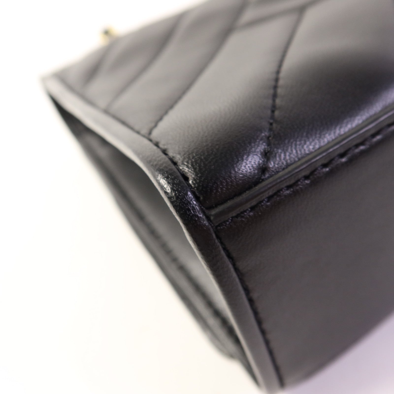 羊皮皮革Chain Shoulder Bag金扣鏈帶肩背袋