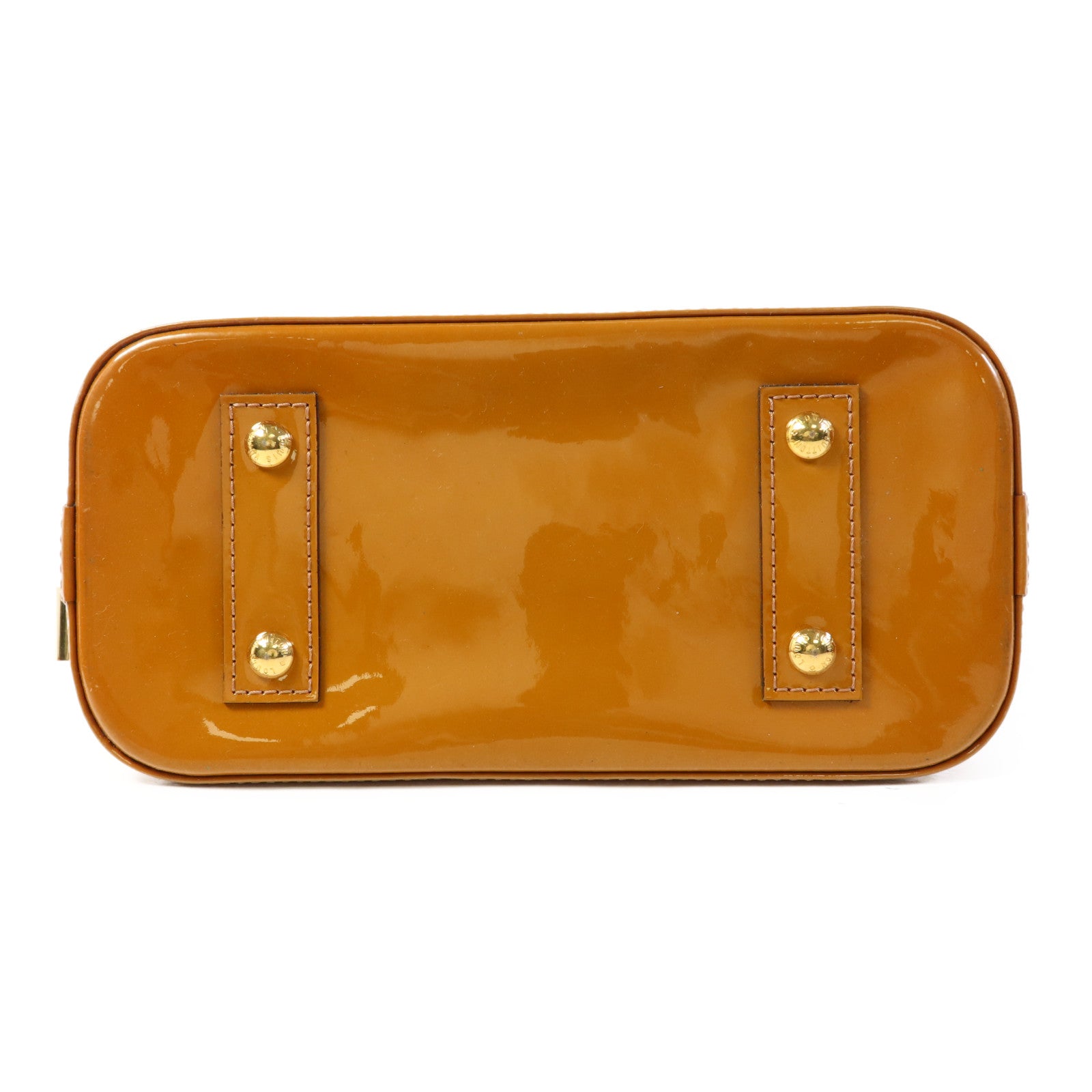 LOUIS VUITTON Vernis Alma BB金扣手挽肩背兩用袋