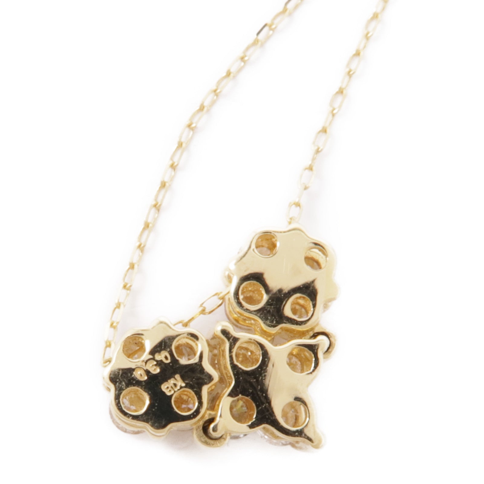 JEWELRY 18K黃金Diamond Necklace鑽石項鍊