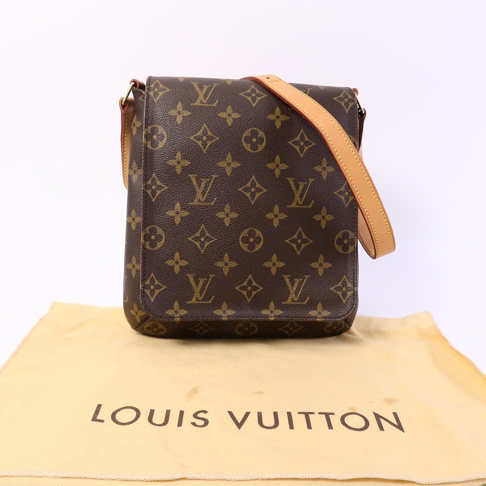 LOUIS VUITTON Monogram Musette Salsa Short肩背袋