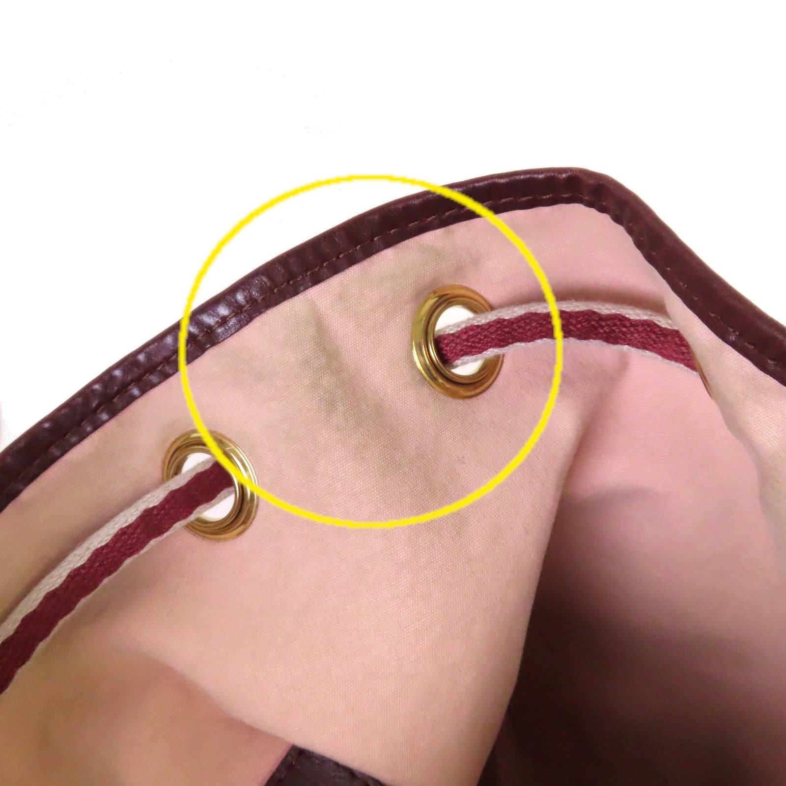 LOUIS VUITTON Monogram Mini Betsy Rucksack金扣背包紅色