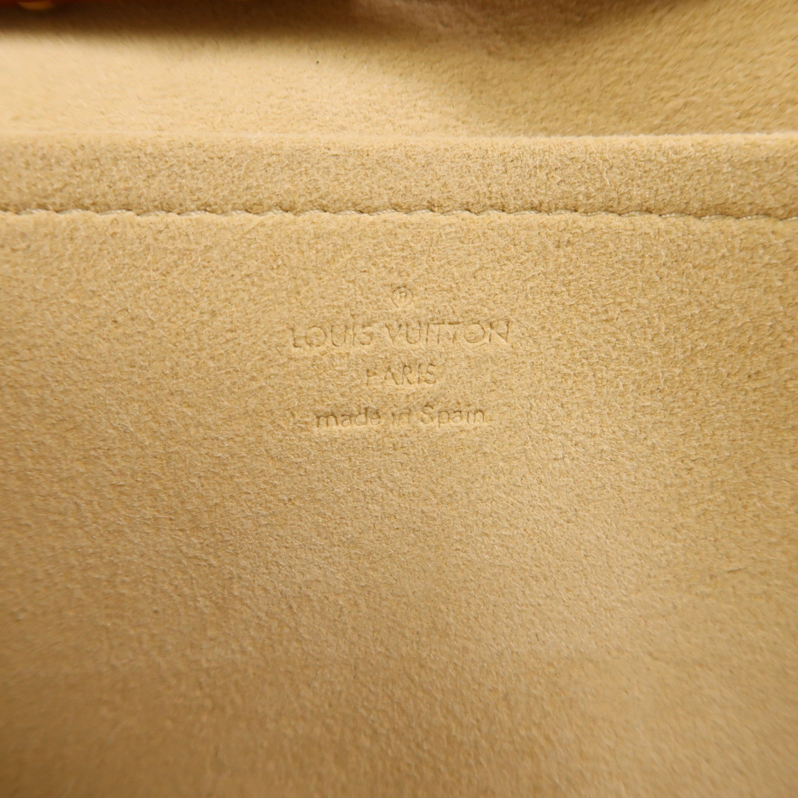 LOUIS VUITTON Monogram Pochette Twin GM金扣肩背袋