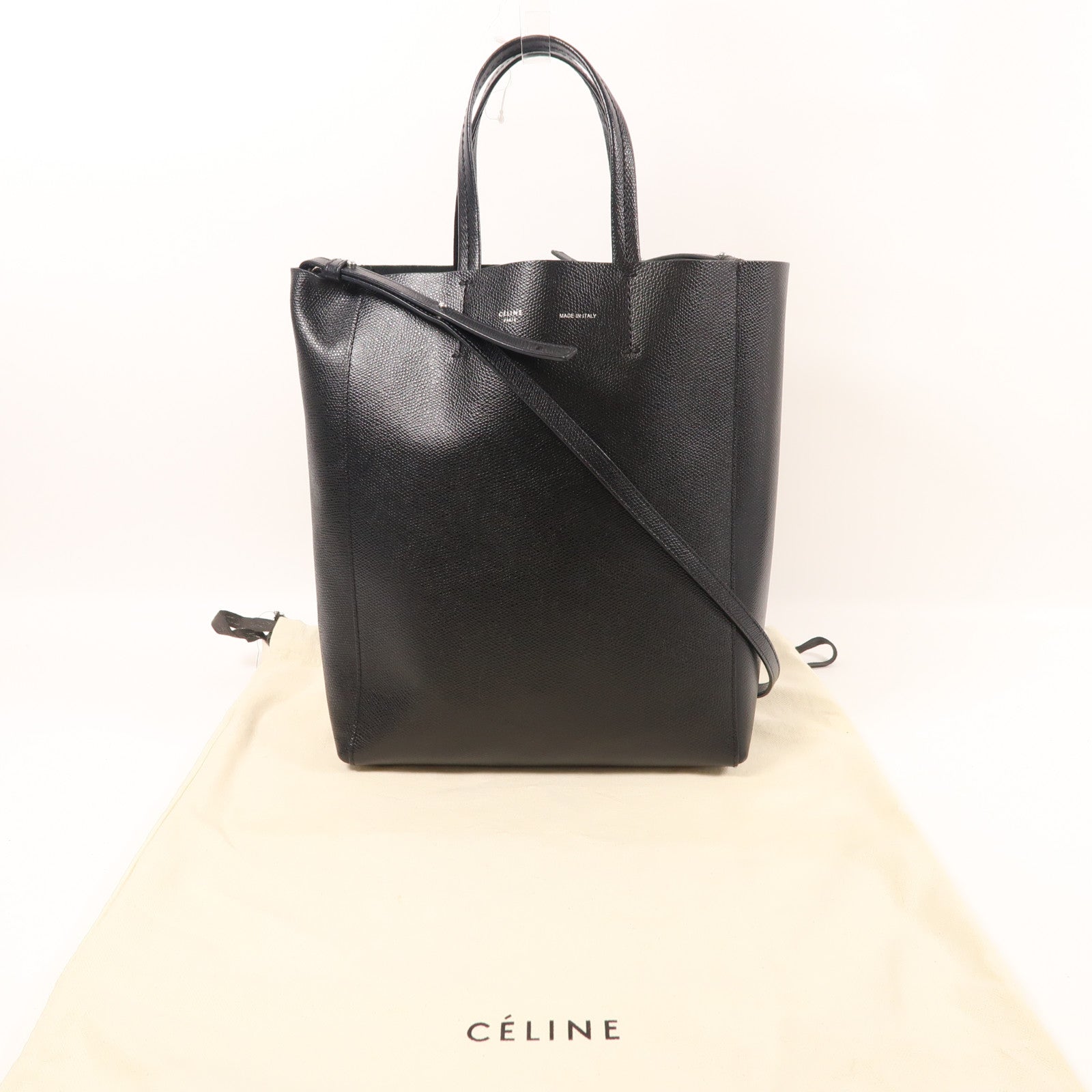 CELINE 牛皮皮革Cabas Small手挽肩背兩用袋