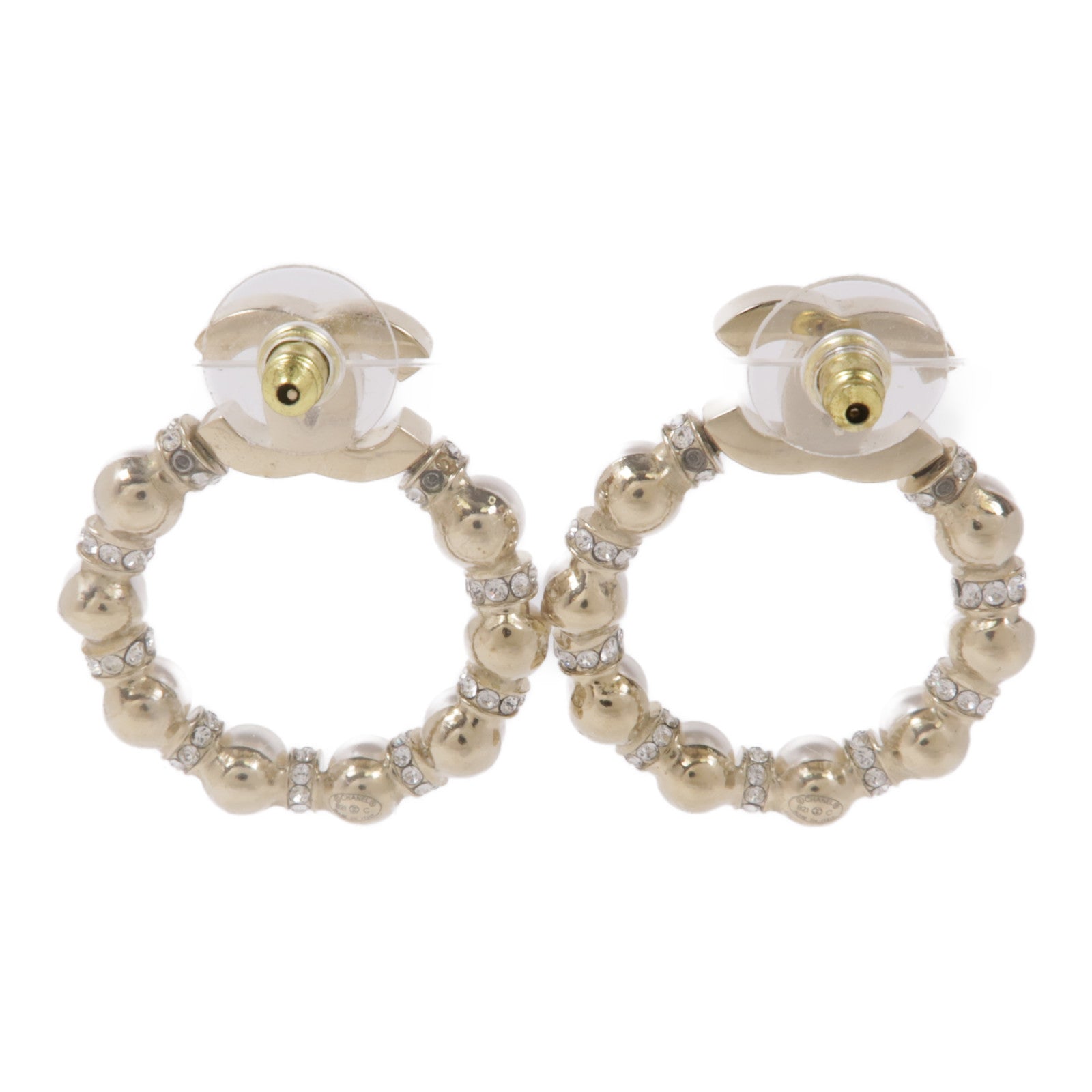CHANEL PVC/金屬Earrings耳環