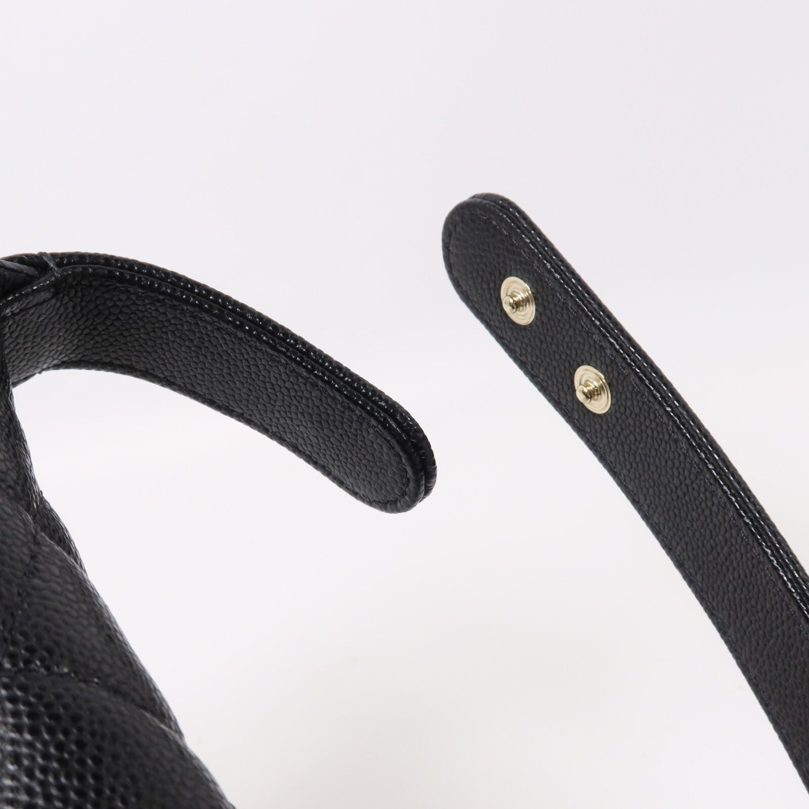 CHANEL 牛皮皮革Chain Shoulder鏈帶手挽肩背兩用袋