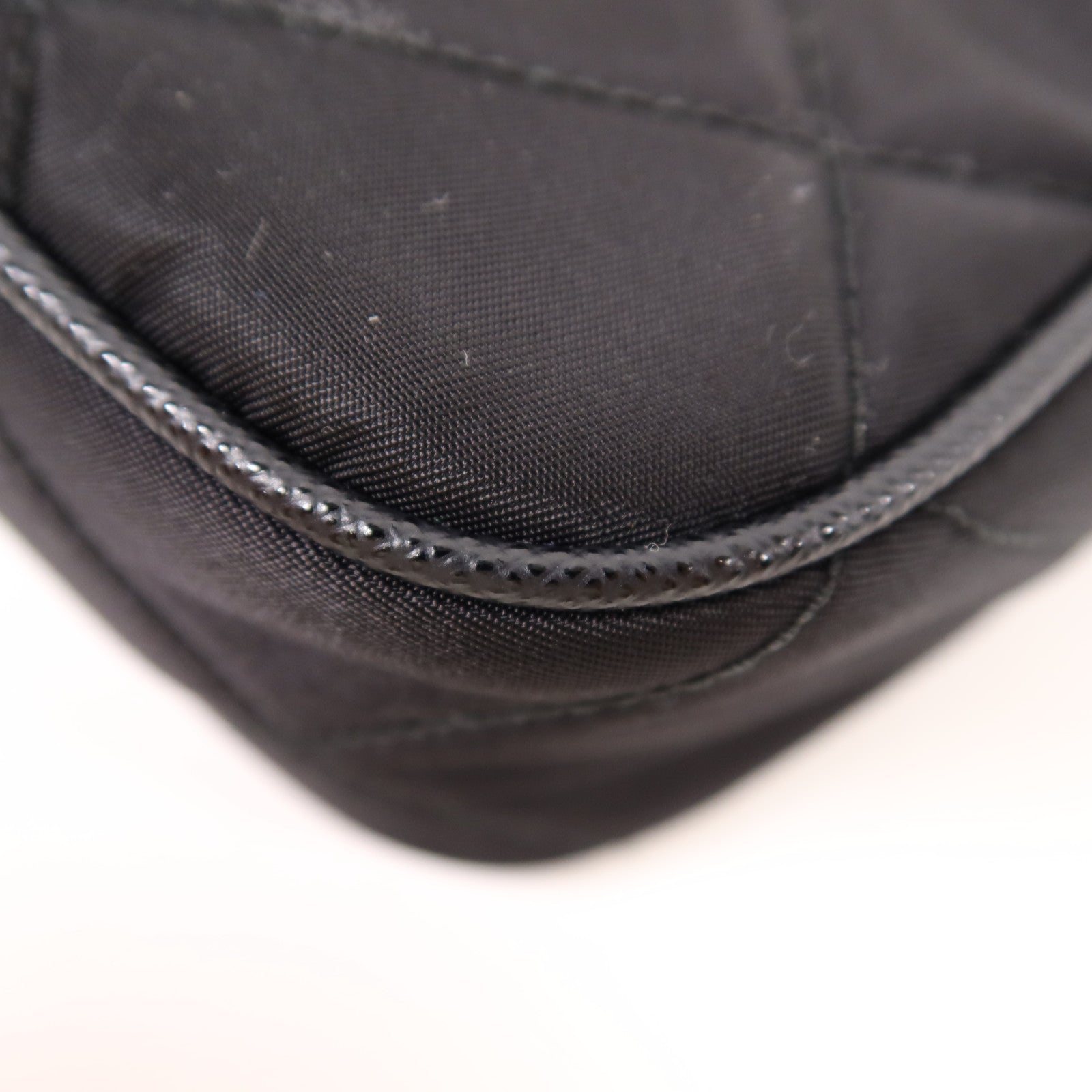 PRADA GHW Re-Edition 1995 2 Way Bag Nylon Black 7556