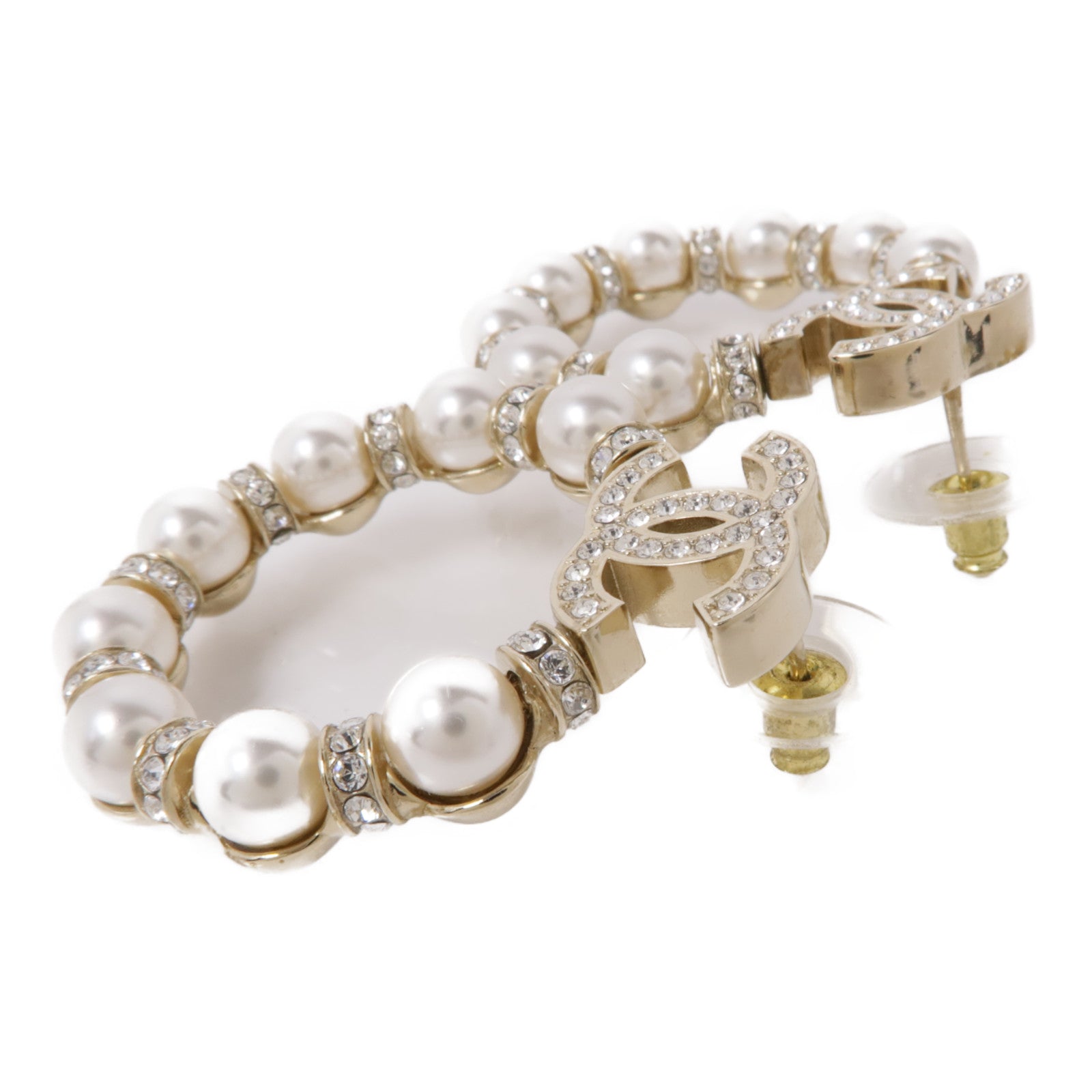 CHANEL PVC/金屬Earrings耳環