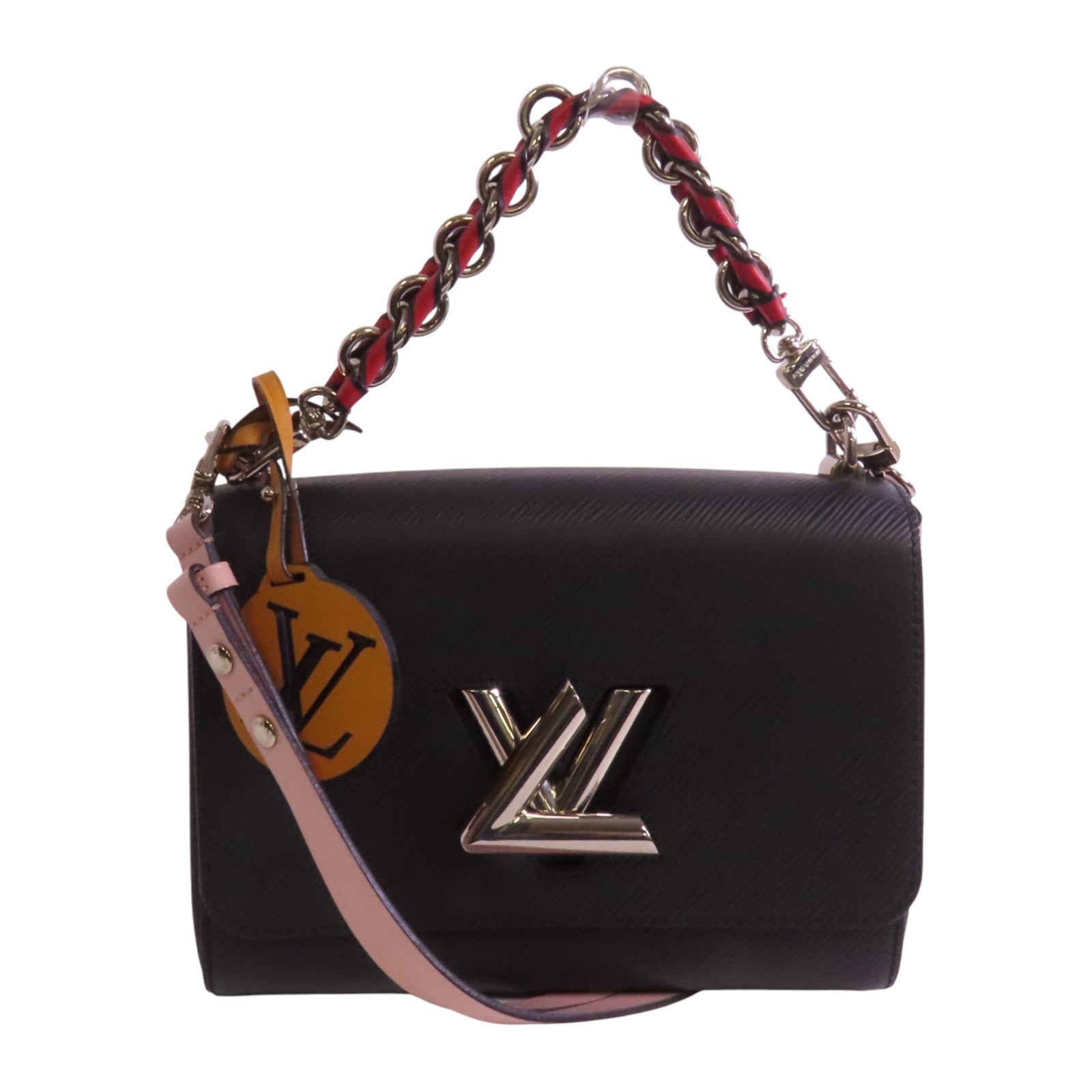 LOUIS VUITTON 【激減優惠】Epi Twist MM銀扣手挽肩背兩用袋