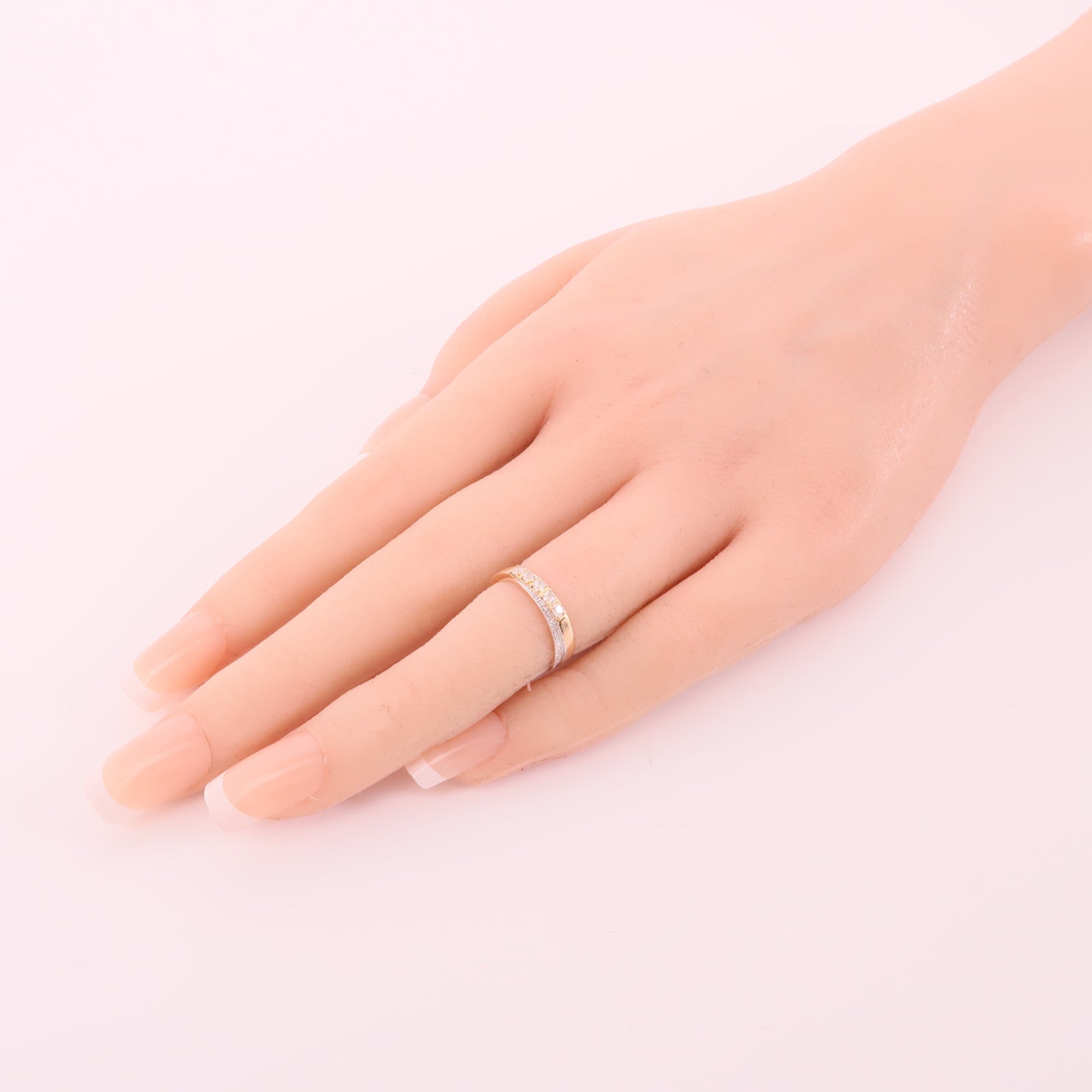 JEWELRY 18K玫瑰金Diamond Ring鑽石戒指US#3.5