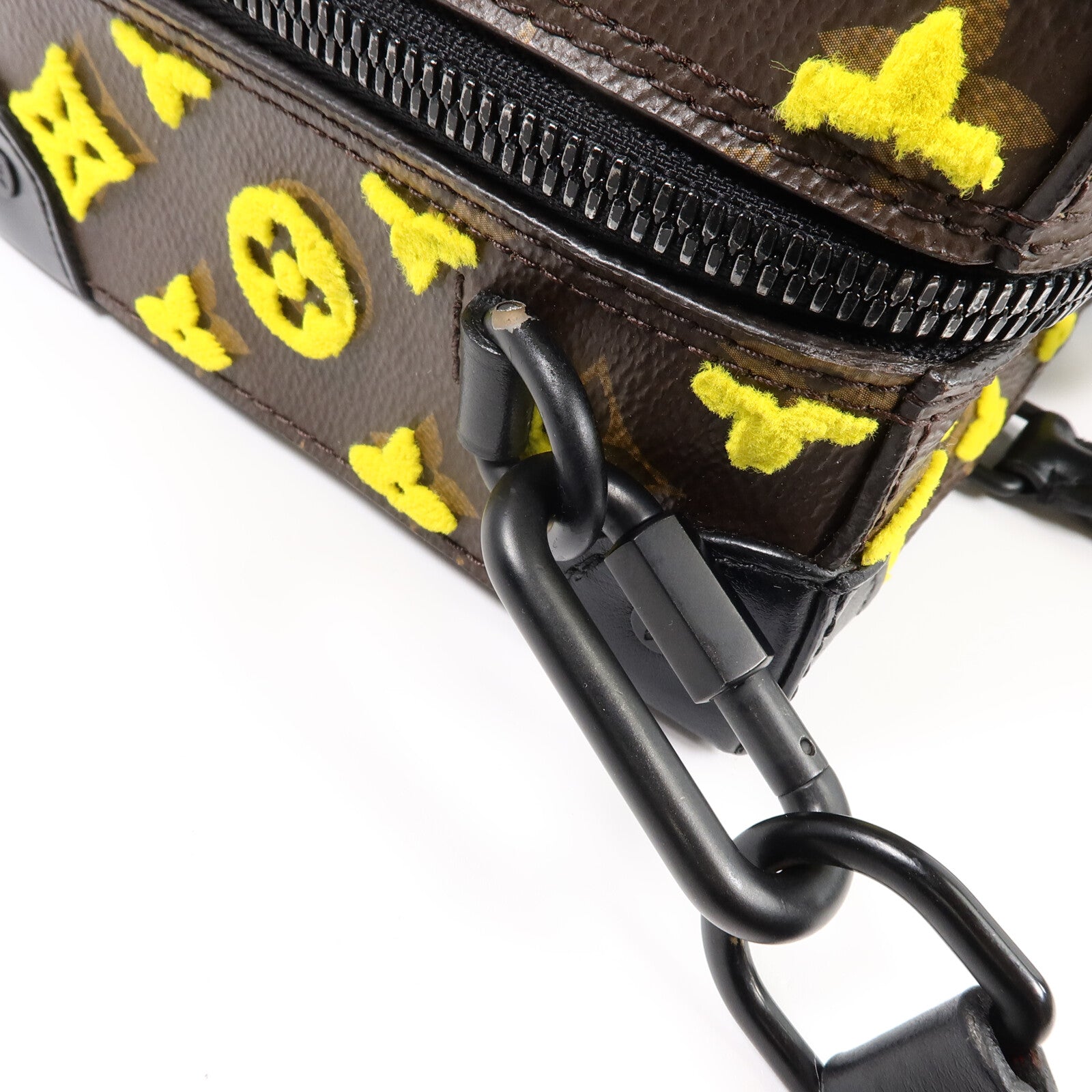 LOUIS VUITTON Monogram Tuffetage Trunk Speedy手挽肩背兩用袋