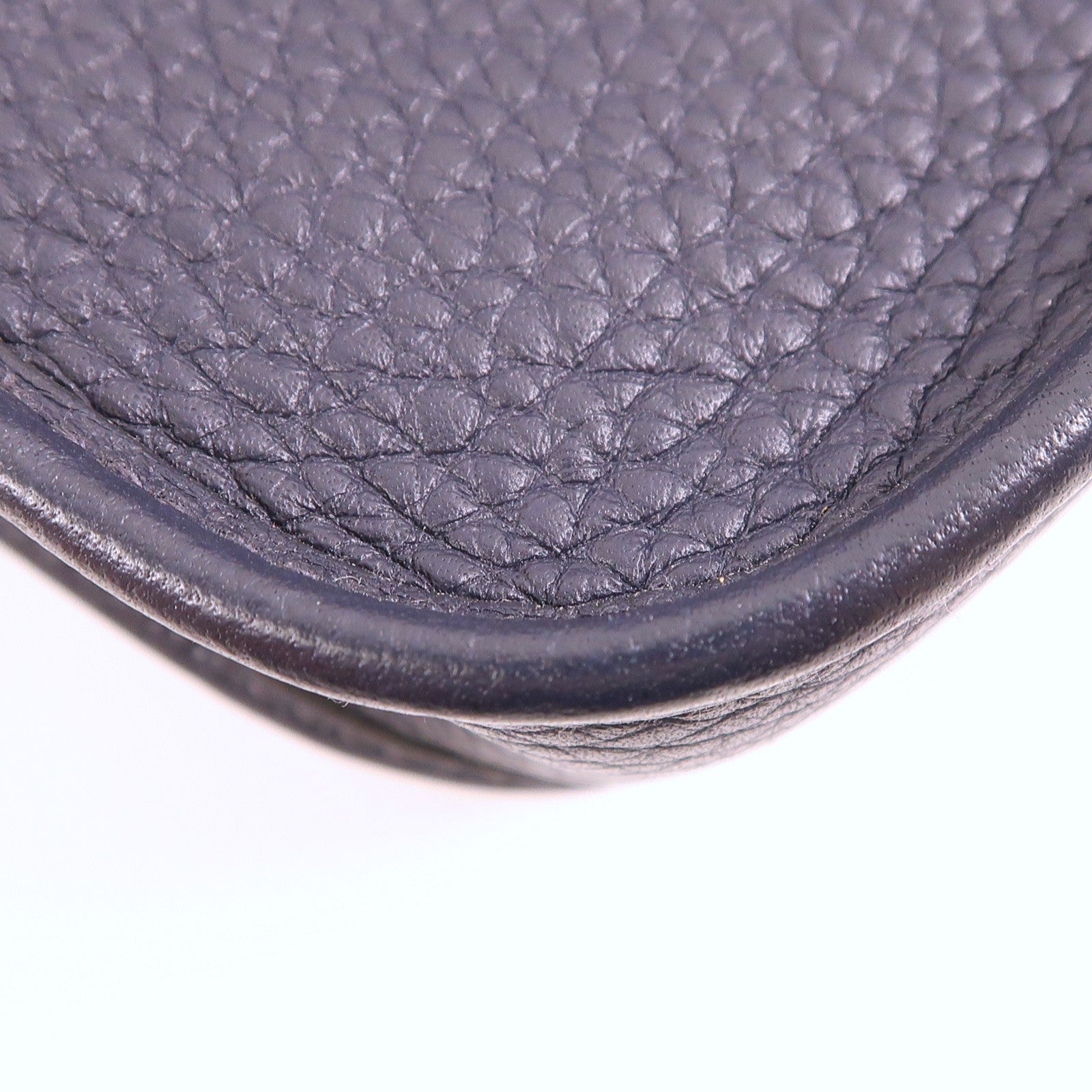 HERMES Clemence皮革Evelyne TPM銀扣肩背袋