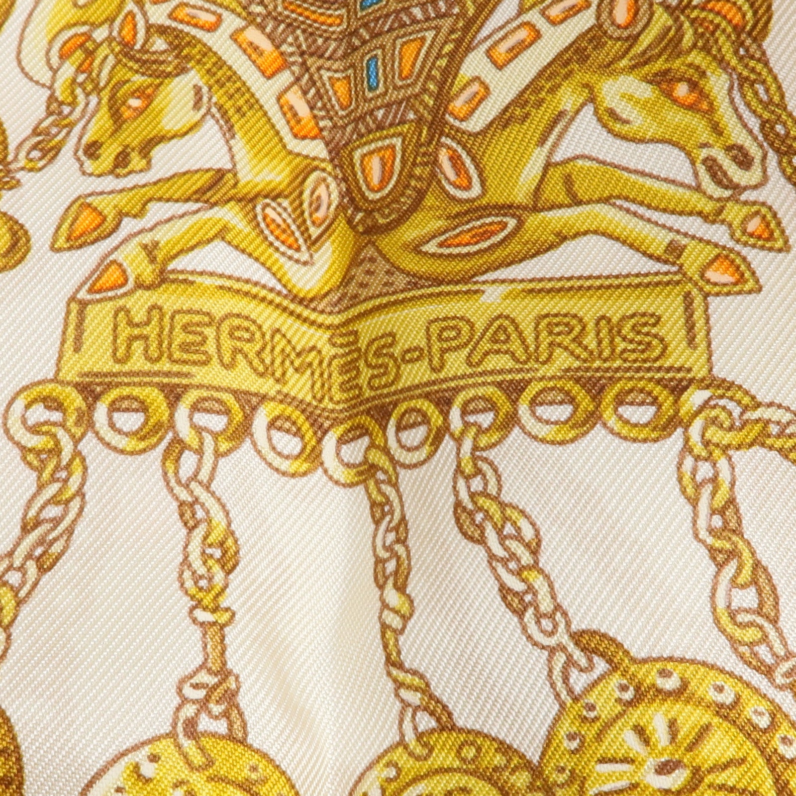 HERMES 絲質/Swift皮革Petit H Shopping Bag銀扣購物袋
