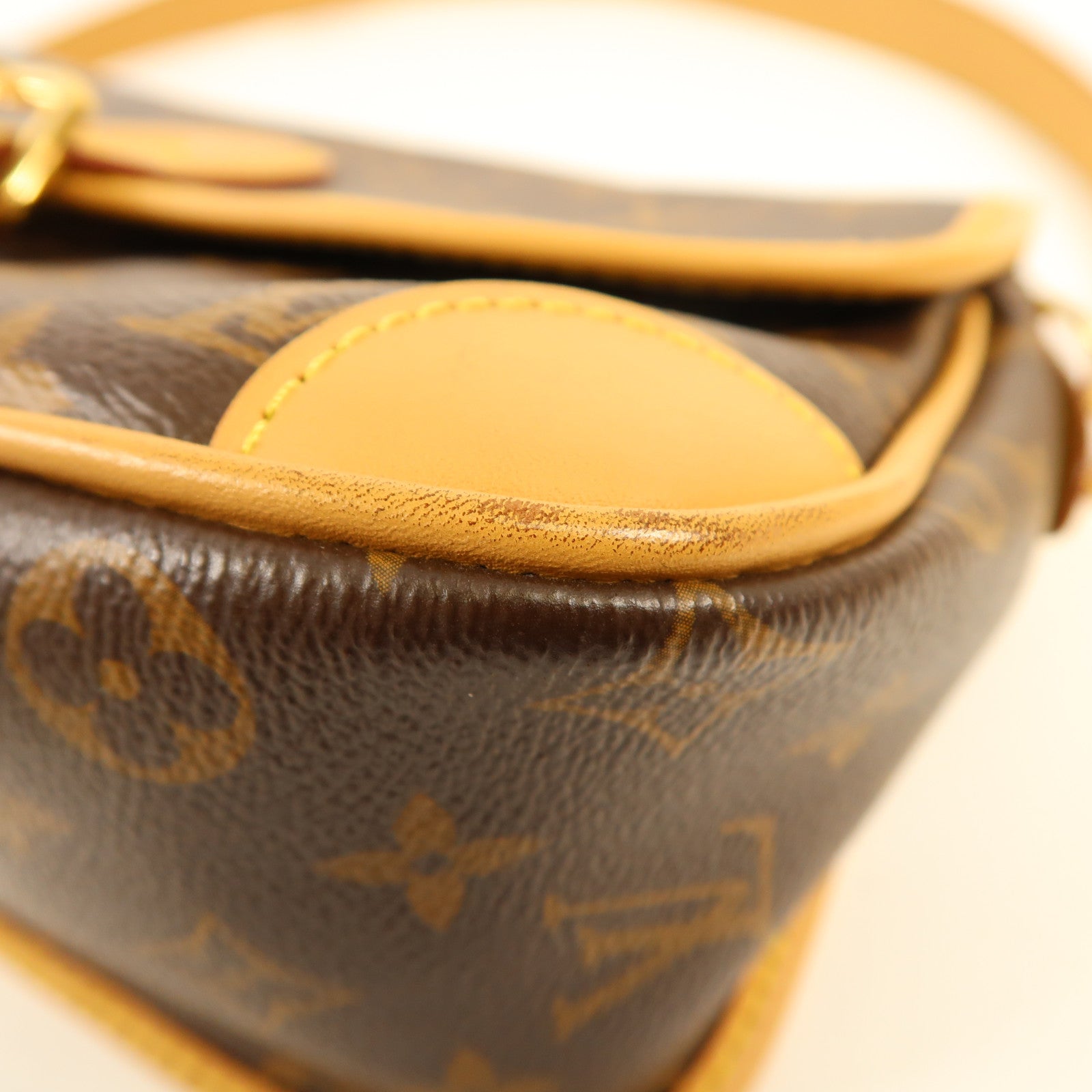 LOUIS VUITTON Monogram Diane金扣手挽肩背兩用袋