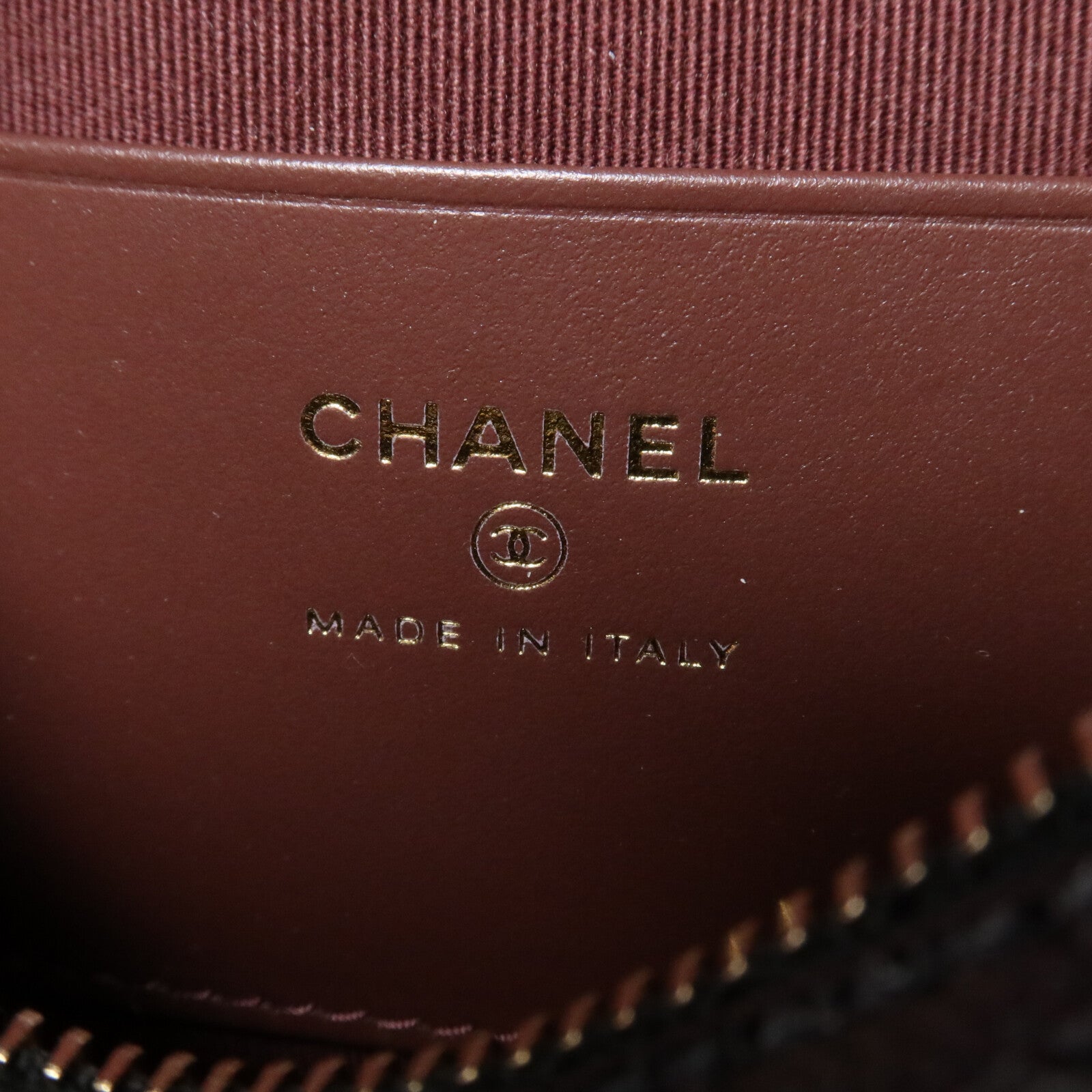 CHANEL 牛皮皮革Chain Shoulder鏈帶手挽肩背兩用袋