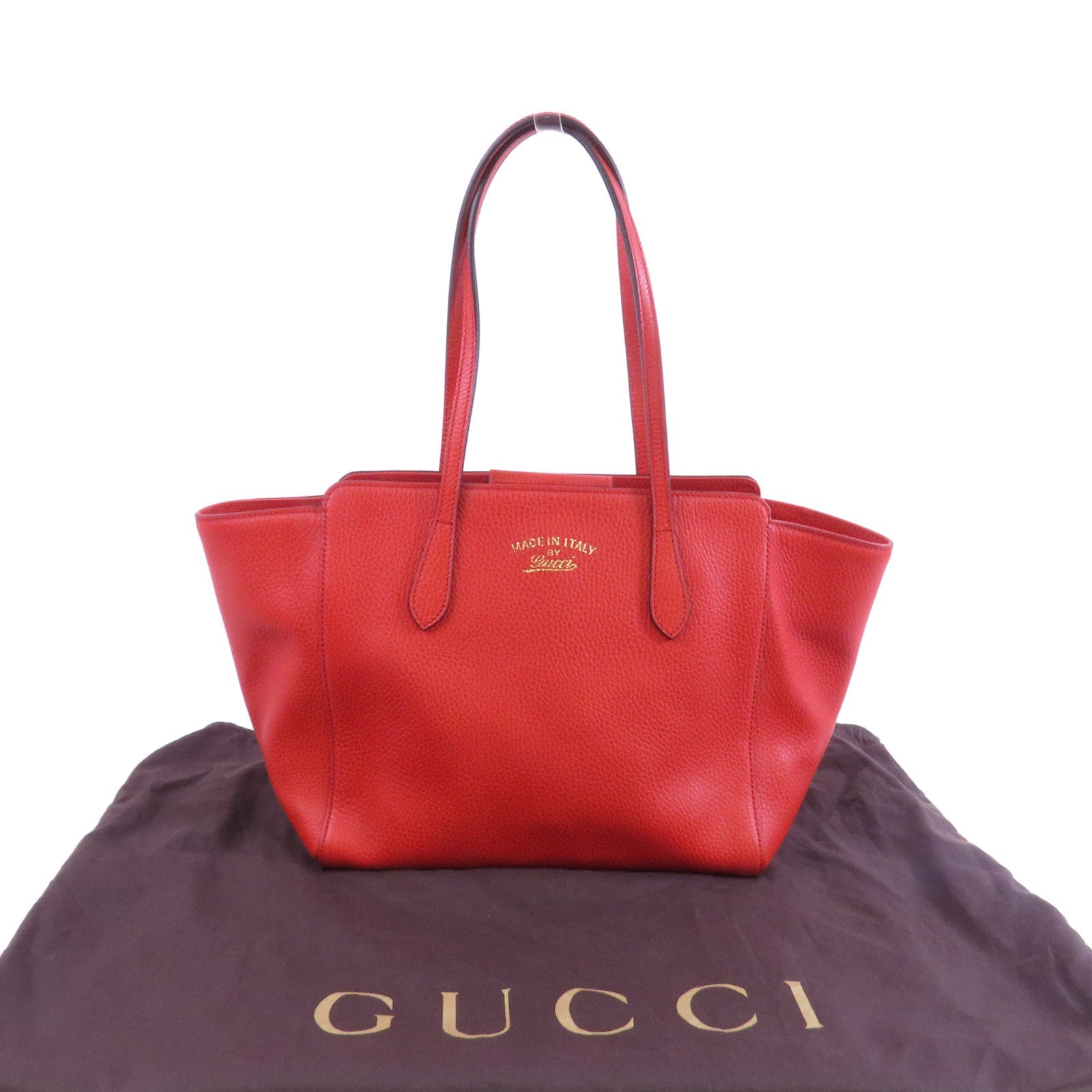 GUCCI 【激減優惠】牛皮皮革Tote Bag肩背袋