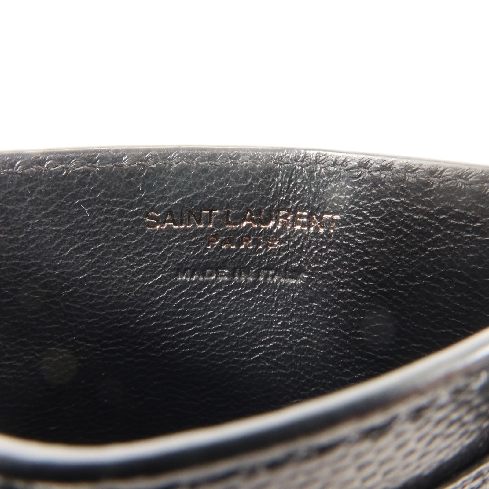 SAINT LAURENT 牛皮皮革Card Case卡片套