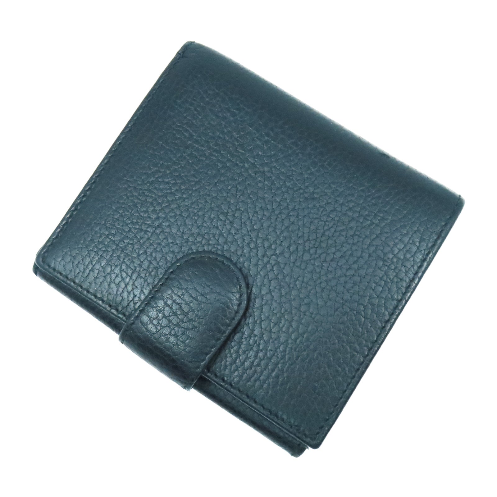 GUCCI 【激減優惠】牛皮皮革Wallet金扣錢包黑色