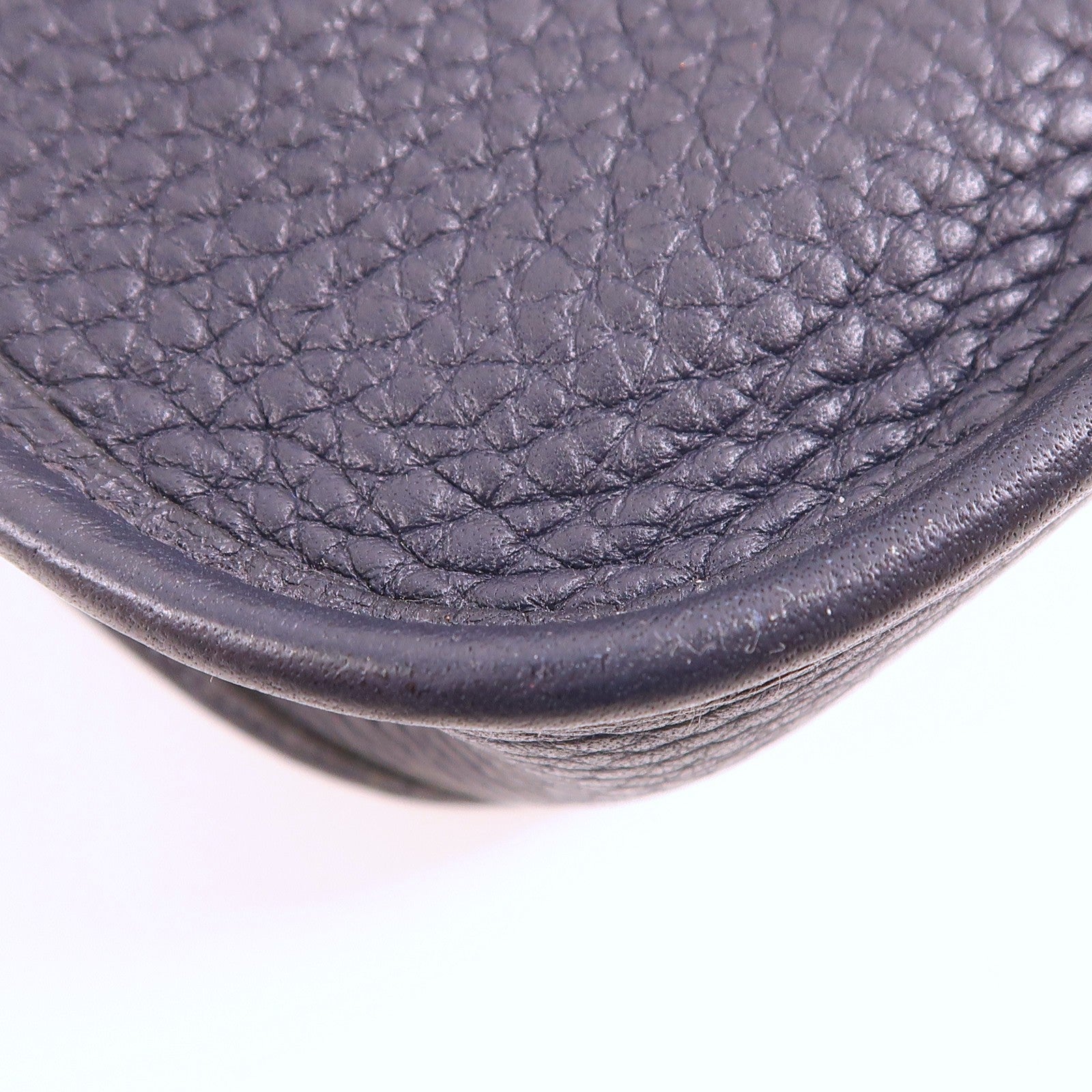 HERMES Clemence皮革Evelyne TPM銀扣肩背袋