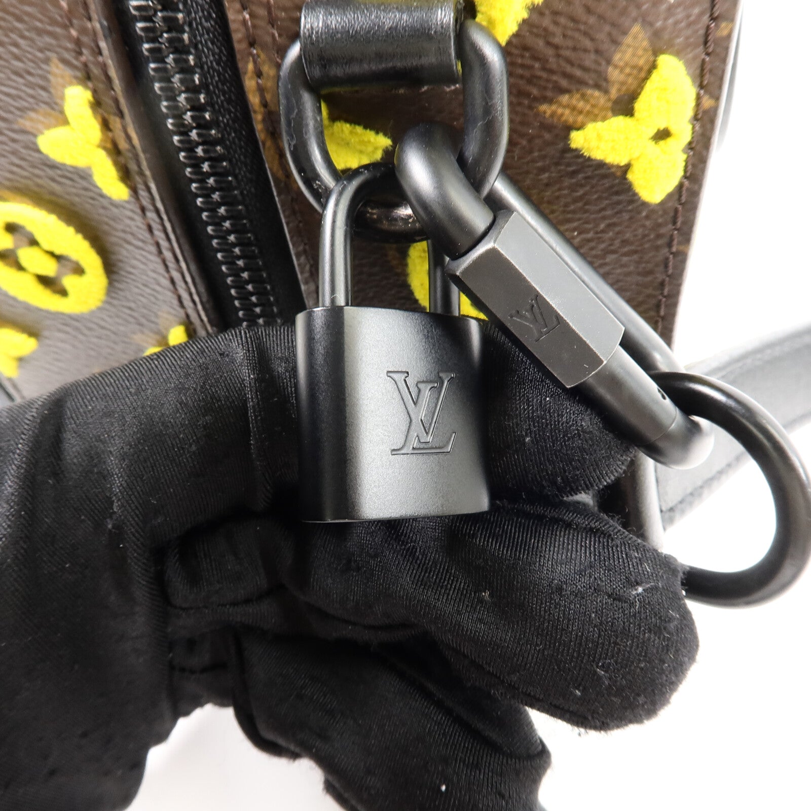 LOUIS VUITTON Monogram Tuffetage Trunk Speedy手挽肩背兩用袋