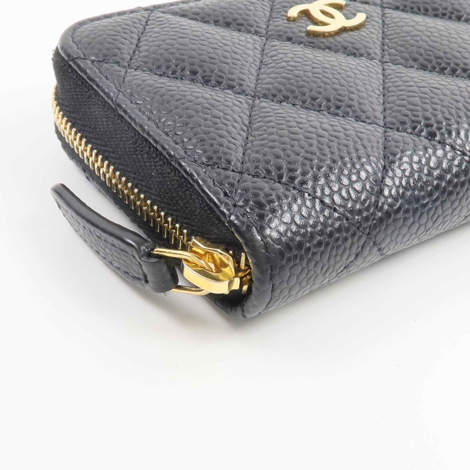 CHANEL 牛皮皮革Coins Case零錢包