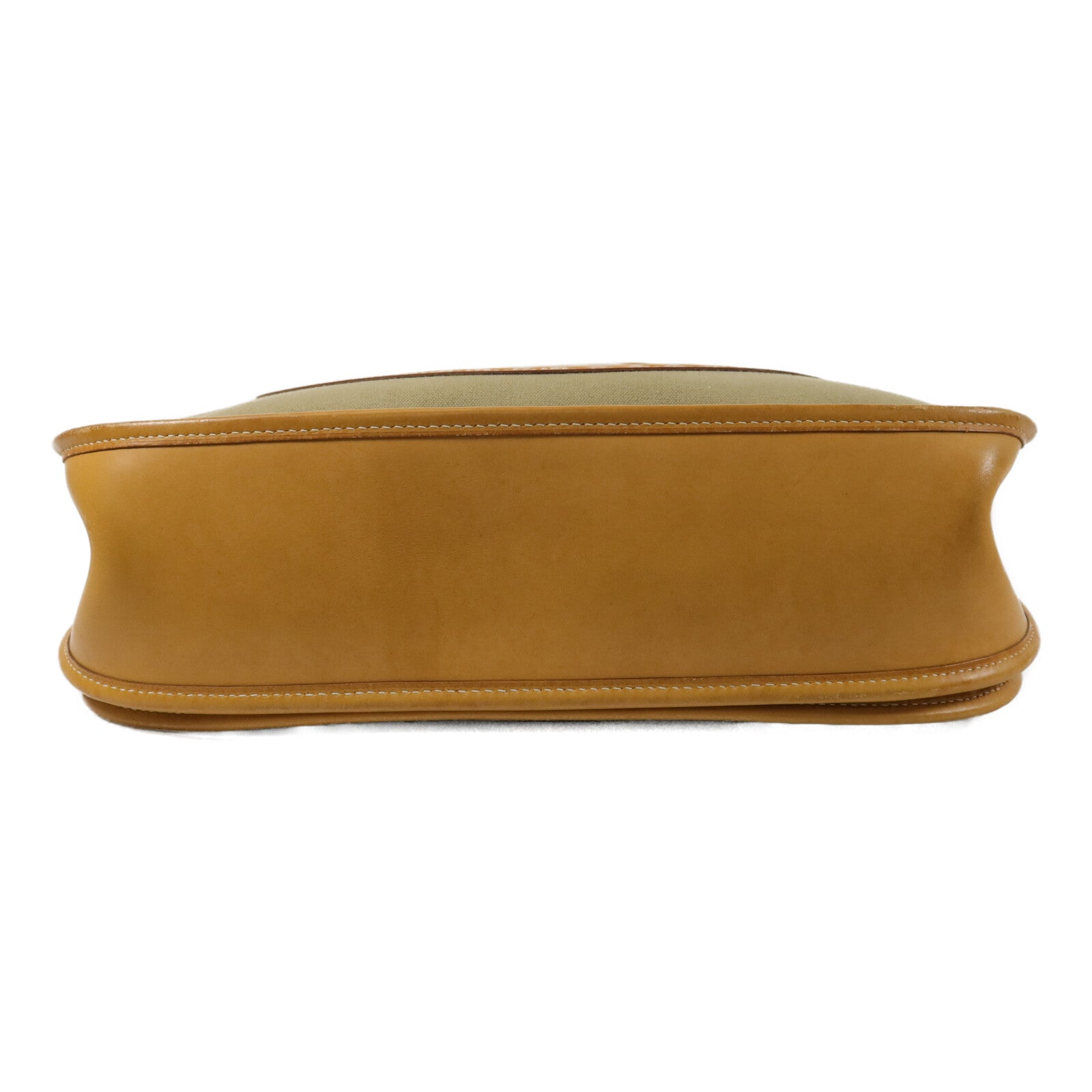 HERMES 帆布Evelyne PM肩背袋Green