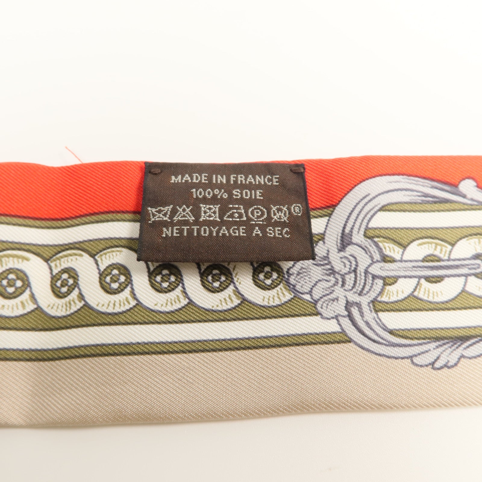 HERMES 【激減優惠】絲質Twilly絲巾