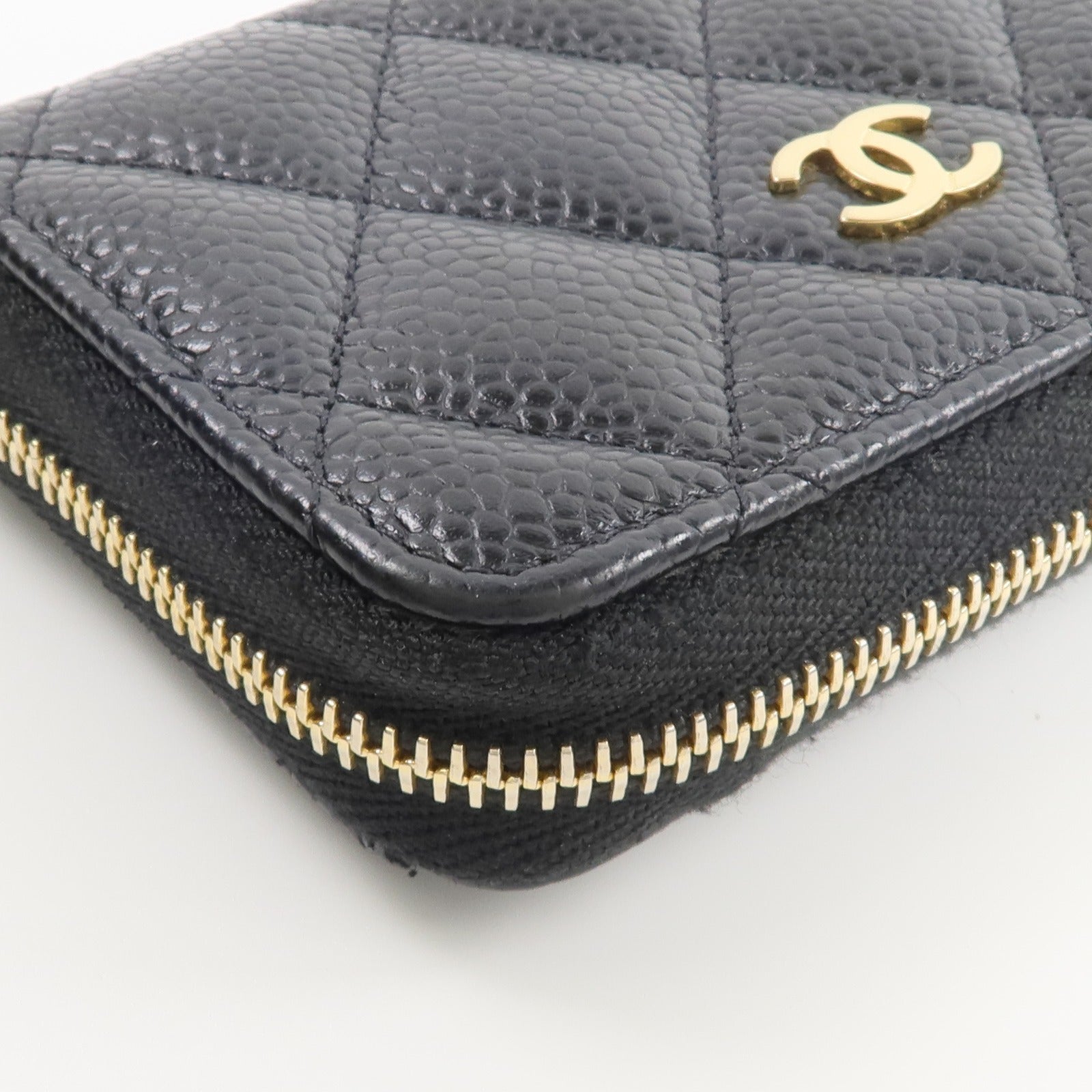 CHANEL 牛皮皮革Coins Case零錢包