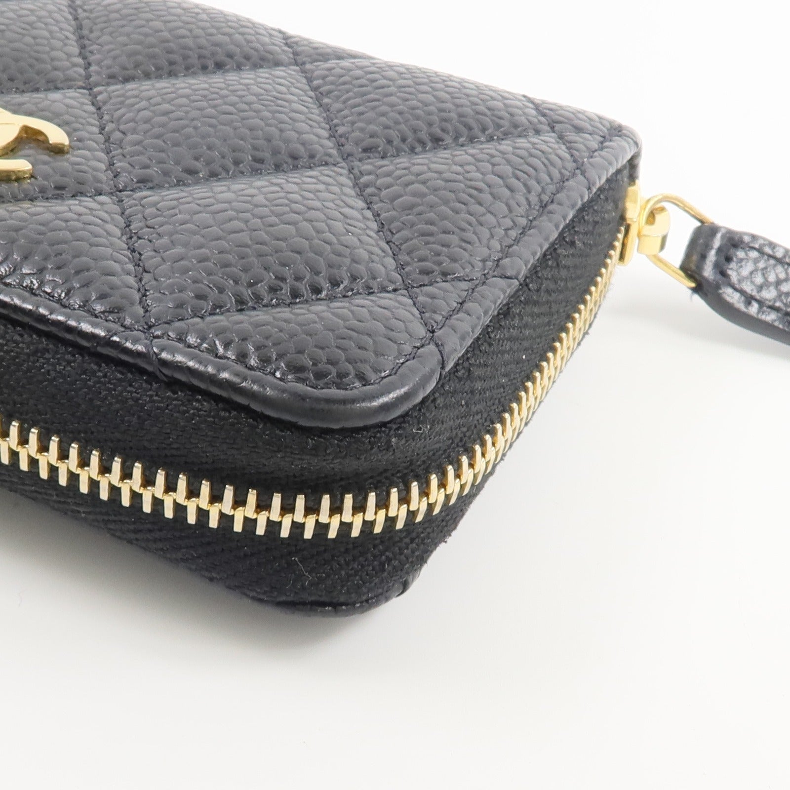 CHANEL 牛皮皮革Coins Case零錢包