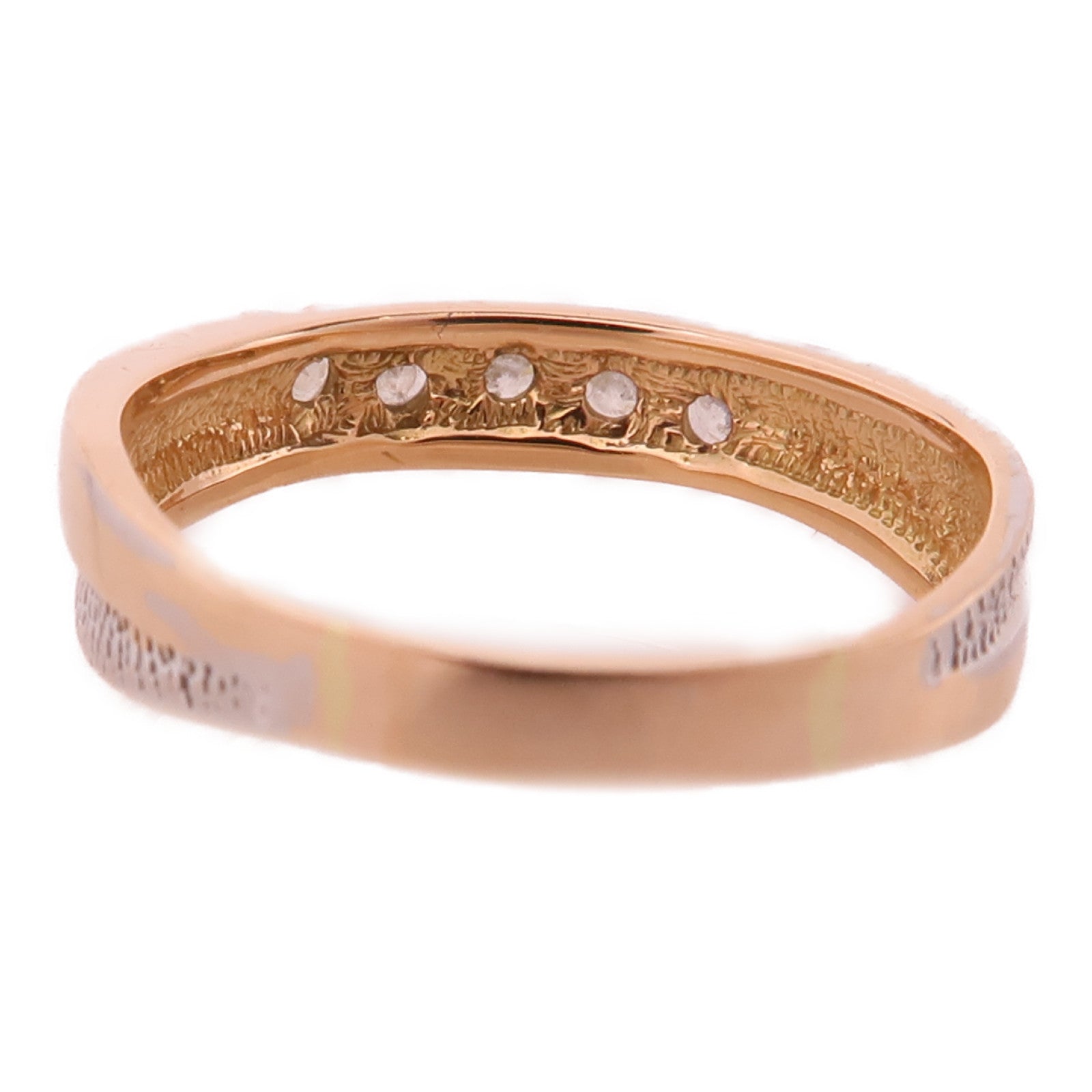 JEWELRY 18K玫瑰金Diamond Ring鑽石戒指US#3.5