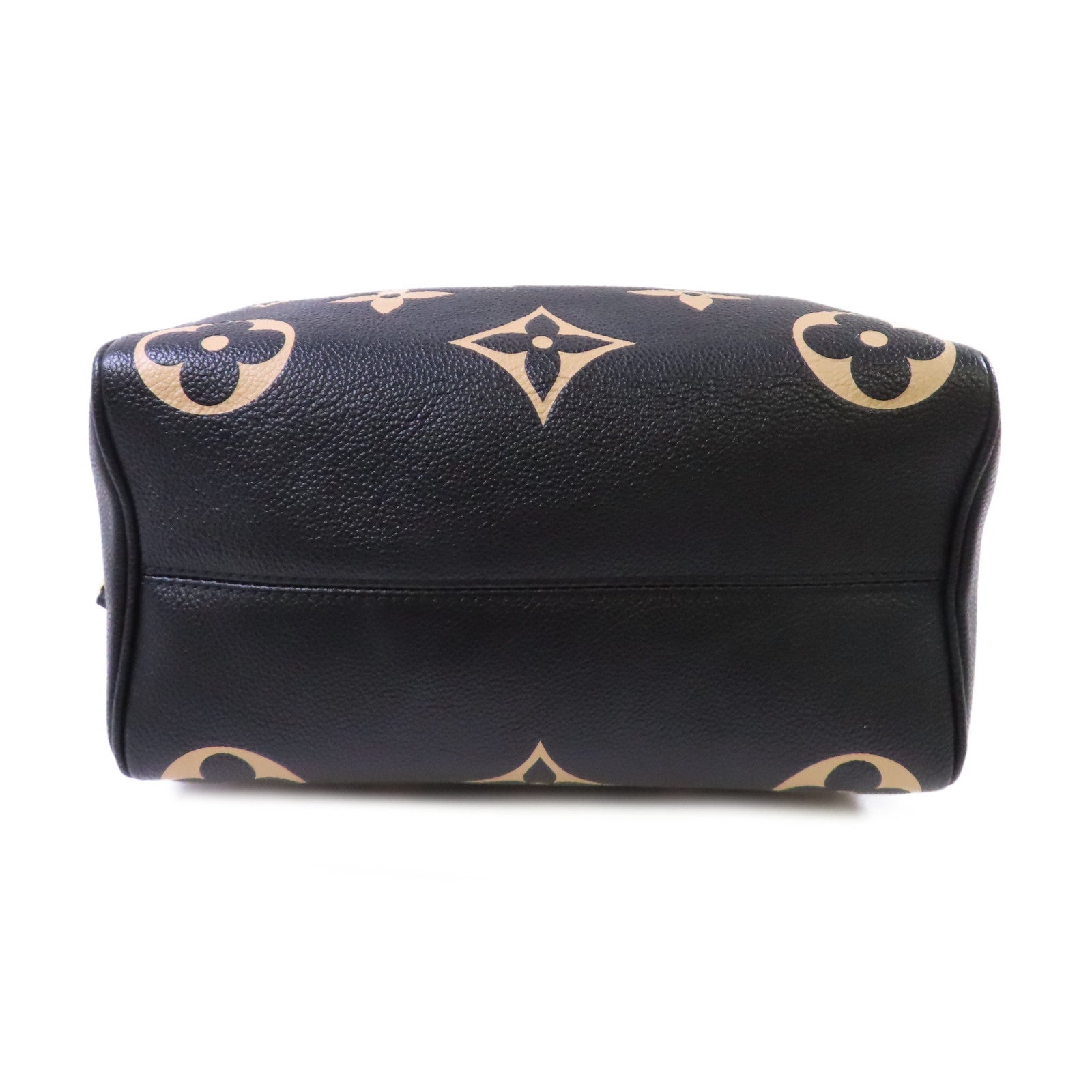 LOUIS VUITTON Monogram Empreinte Speedy Bandouliere 25 2Way Shoulder Bag金扣手挽肩背兩用袋啡色/杏色