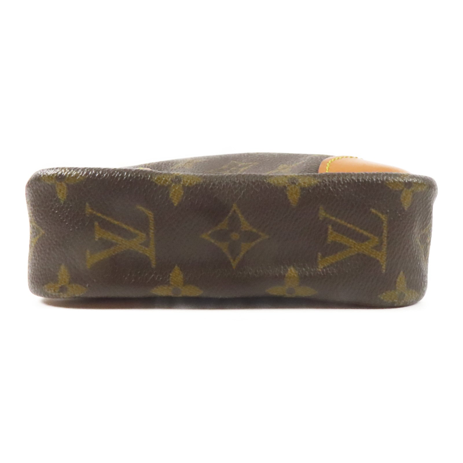 LOUIS VUITTON Monogram Danube金扣肩背袋棕色