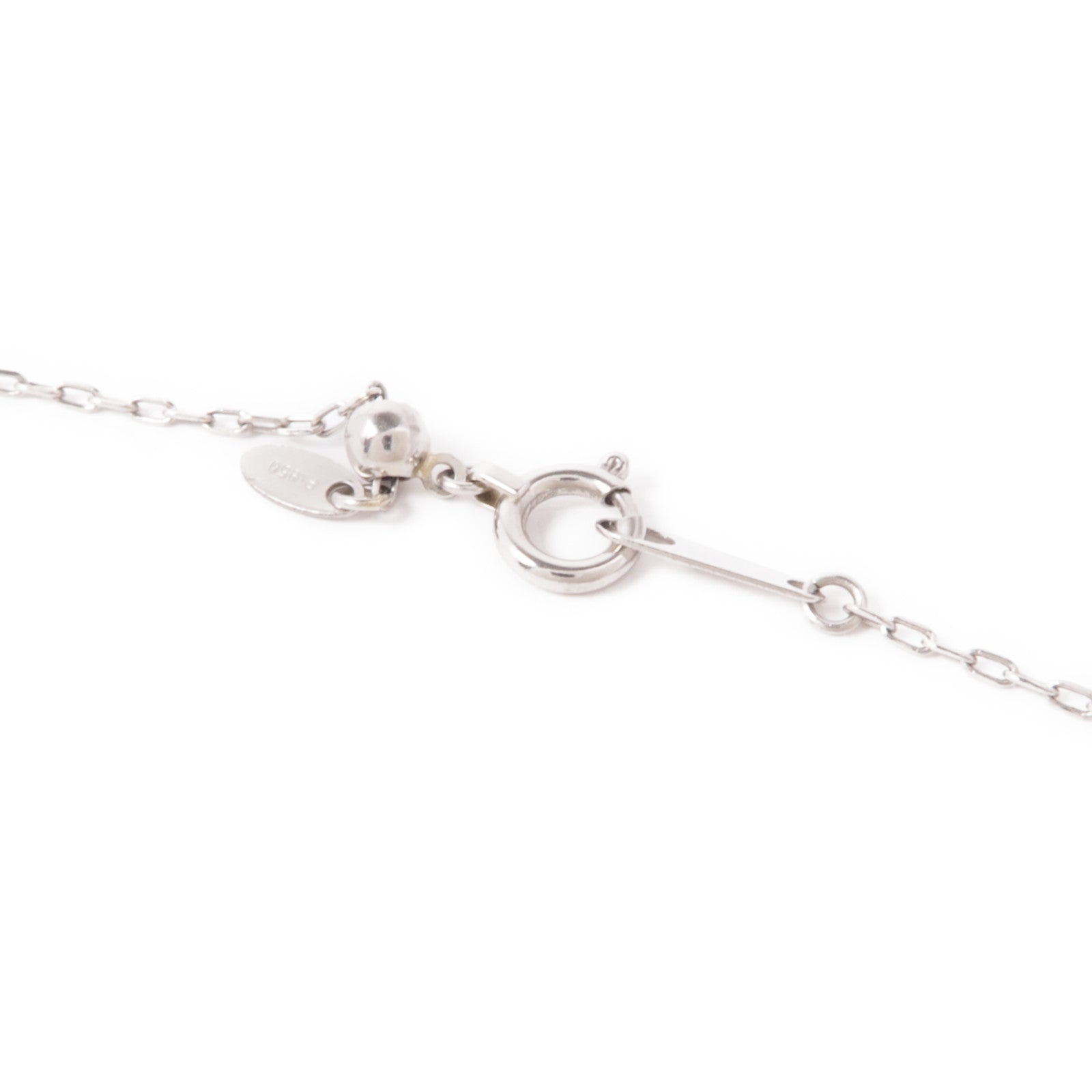JEWELRY 【激減優惠】18K黃金/PT850鉑金Ruby/Diamond Necklace紅寶石/鑽石項鍊