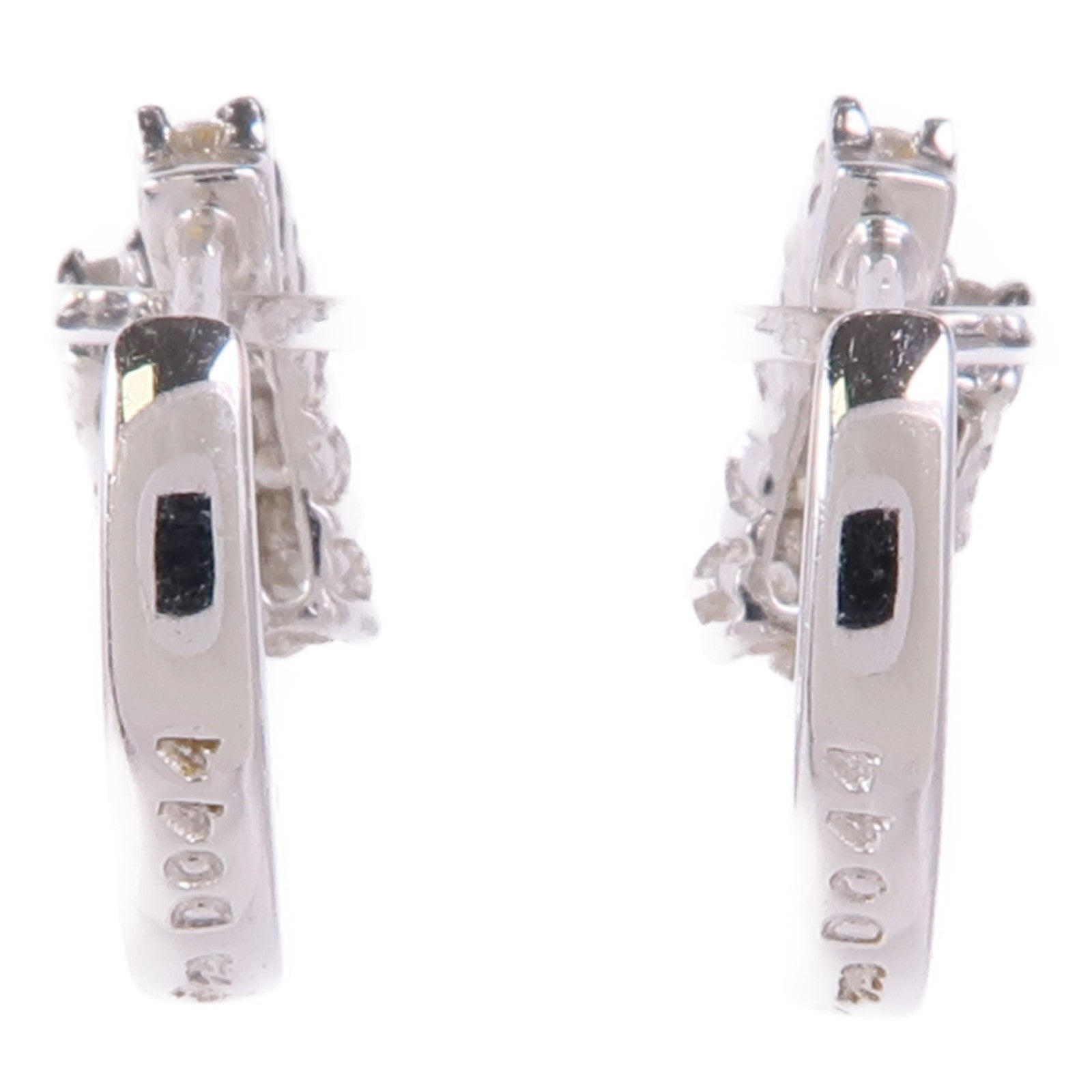 JEWELRY 18K白金Diamond Earrings鑽石耳環