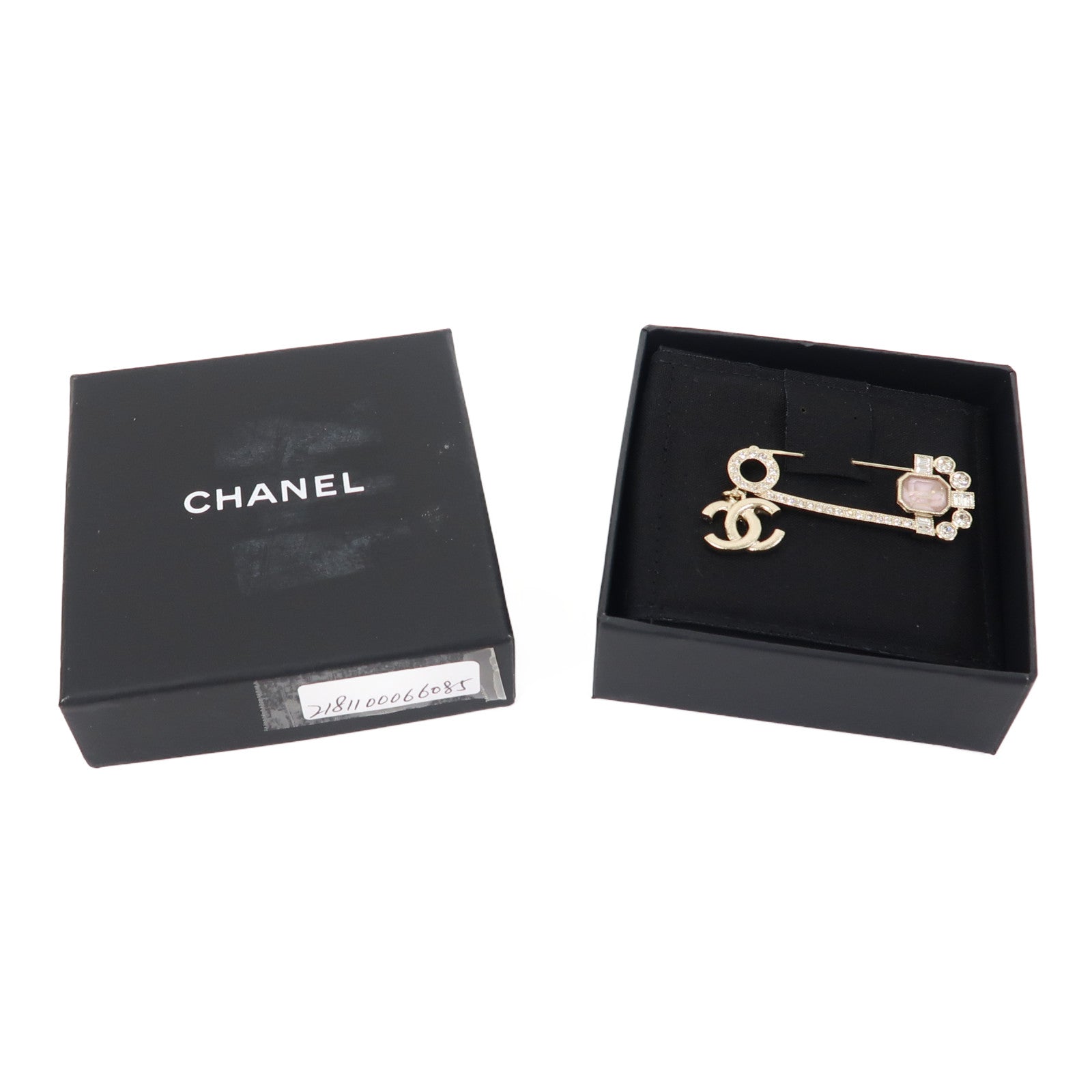 CHANEL 【激減優惠】金屬Brooch胸針金色