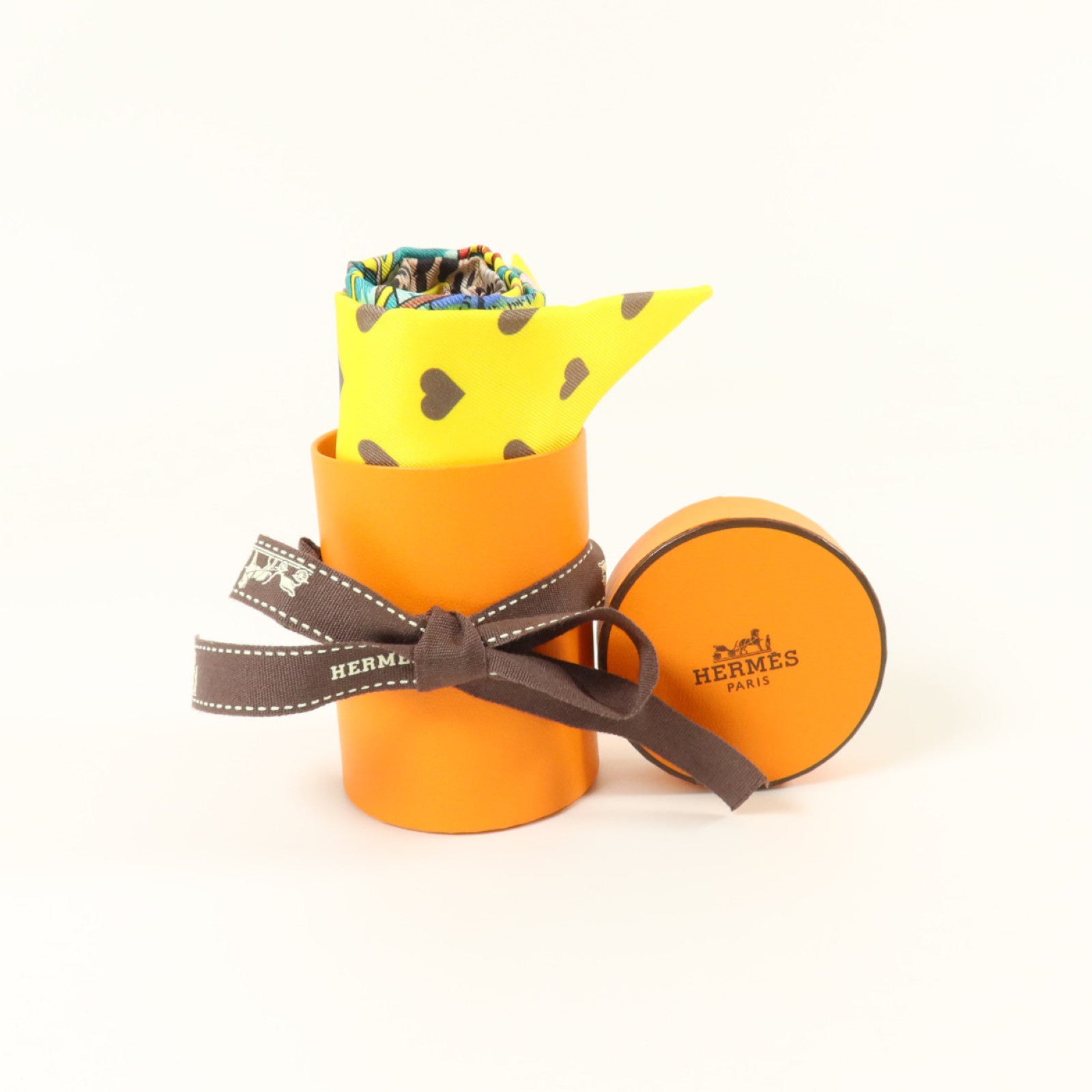 HERMES 絲質Twilly絲巾