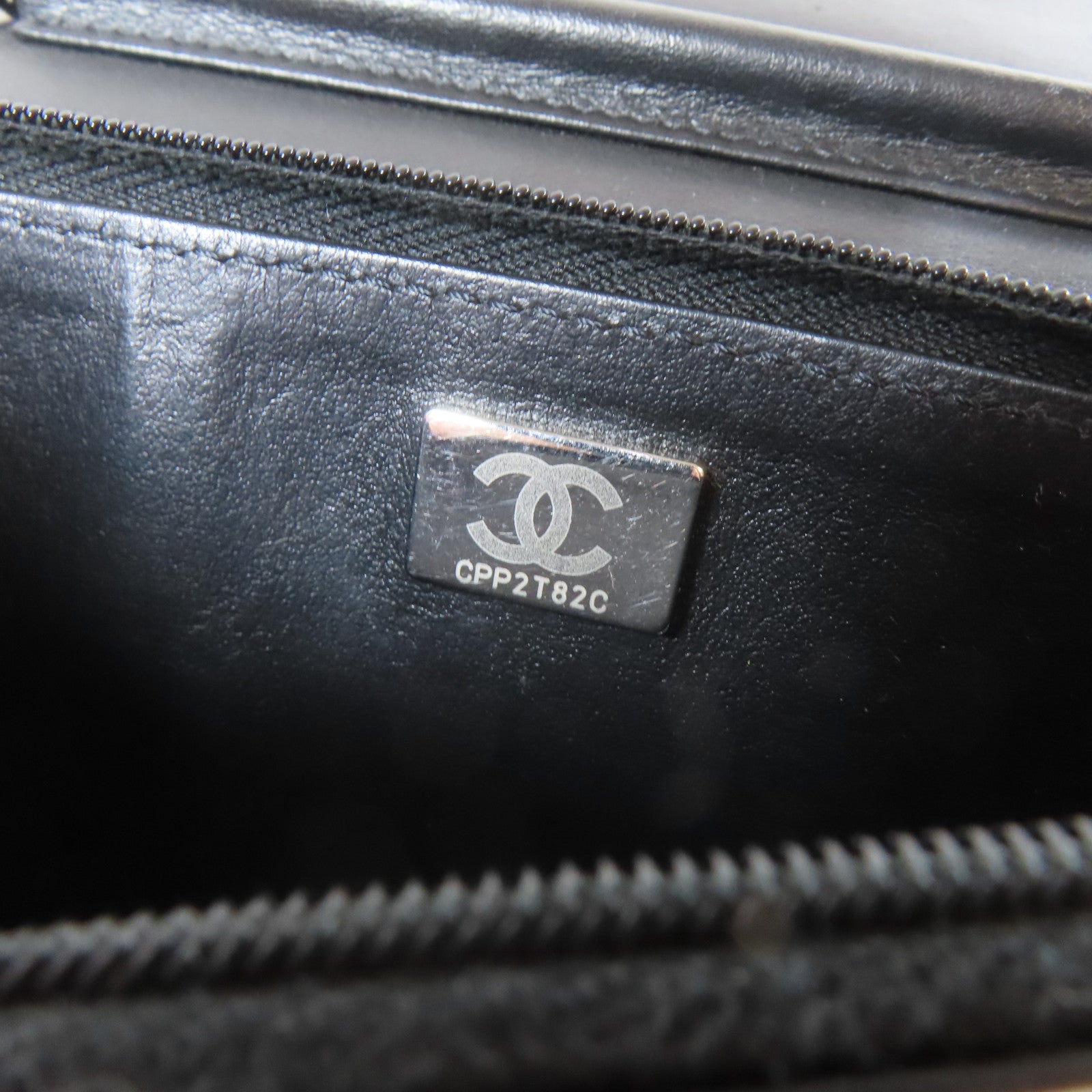 CHANEL 【激減優惠】菱格皮革Chain Shoulder黑扣鏈帶肩背袋黑色