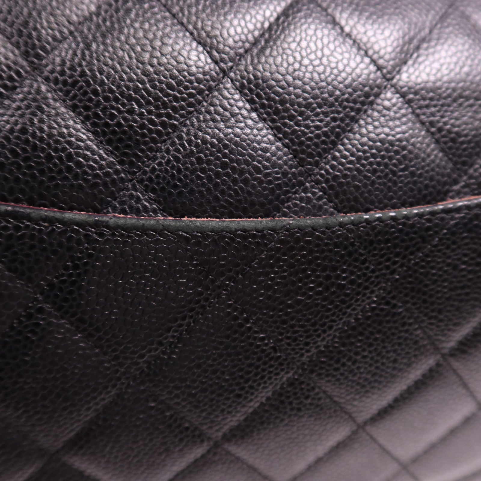 CHANEL 牛皮皮革Large Classic金扣鏈帶肩背袋