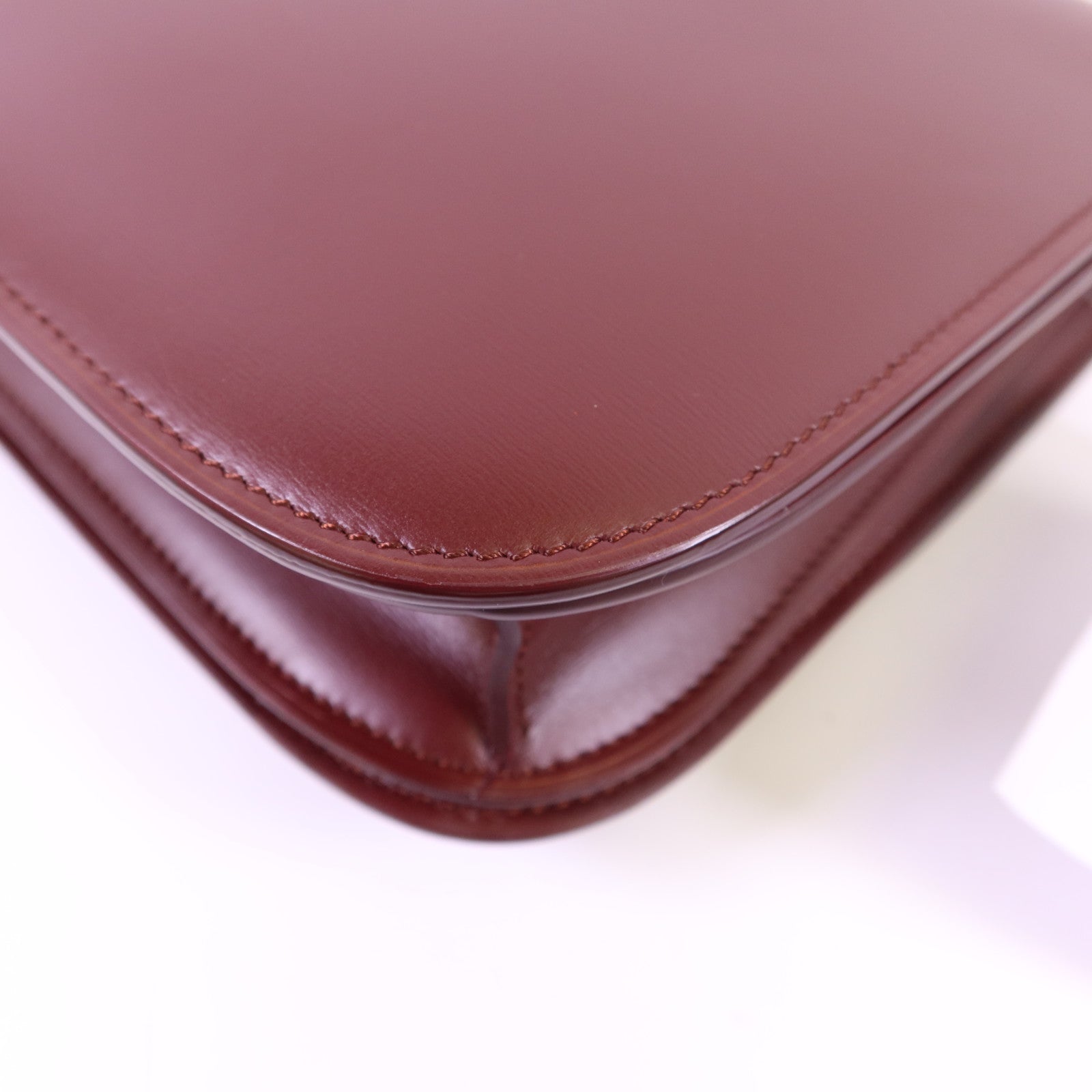 CELINE 牛皮皮革Shoulder Bag金扣肩背袋